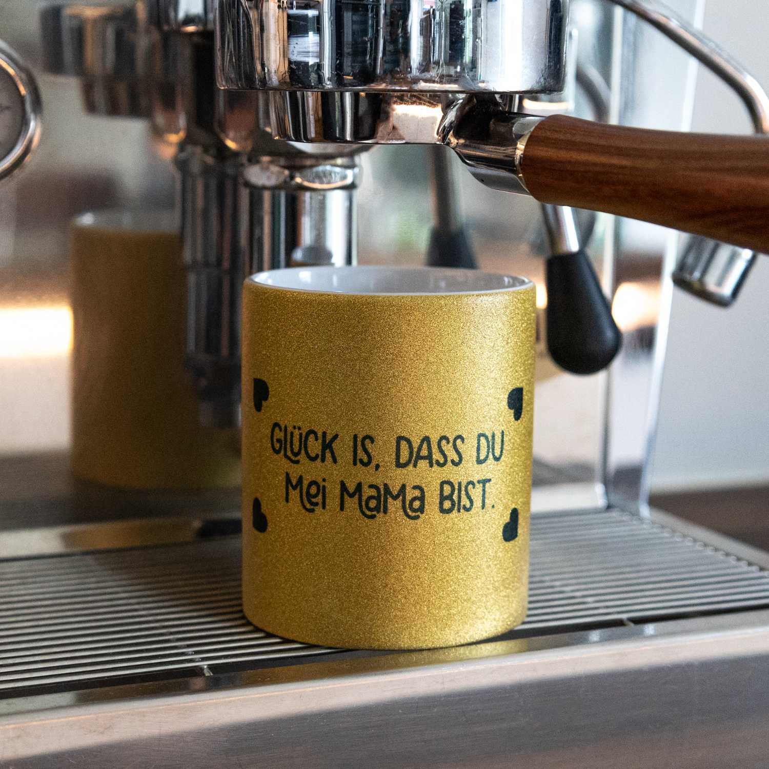 Kaffee Haferl "Glück is, dass du mei Mama bist."