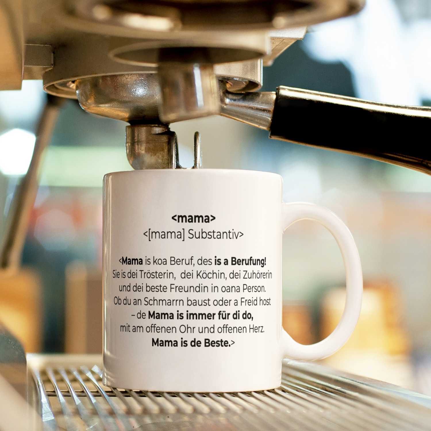 Kaffee Haferl "Mama Code"