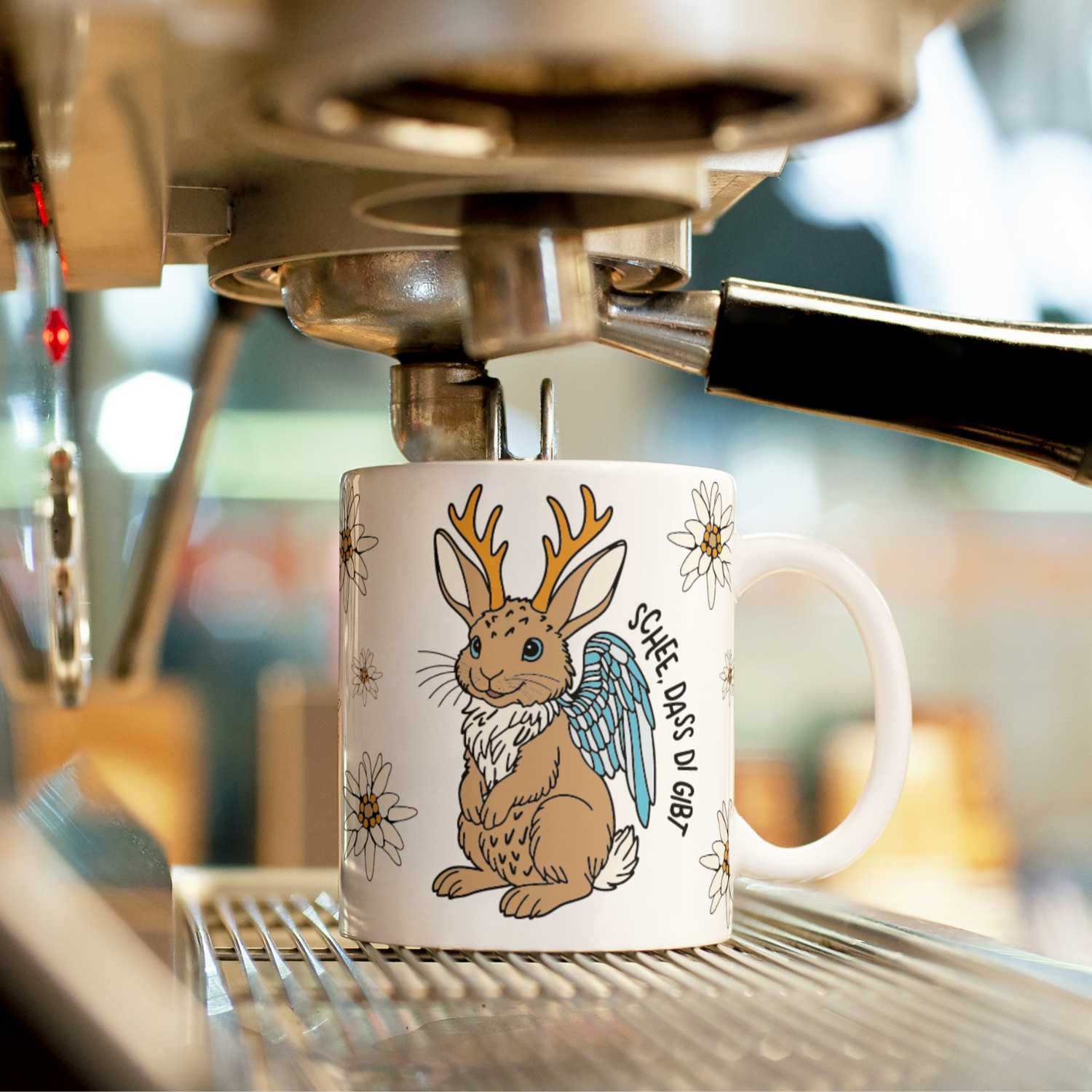 Kaffee Haferl "Wolpertinger"