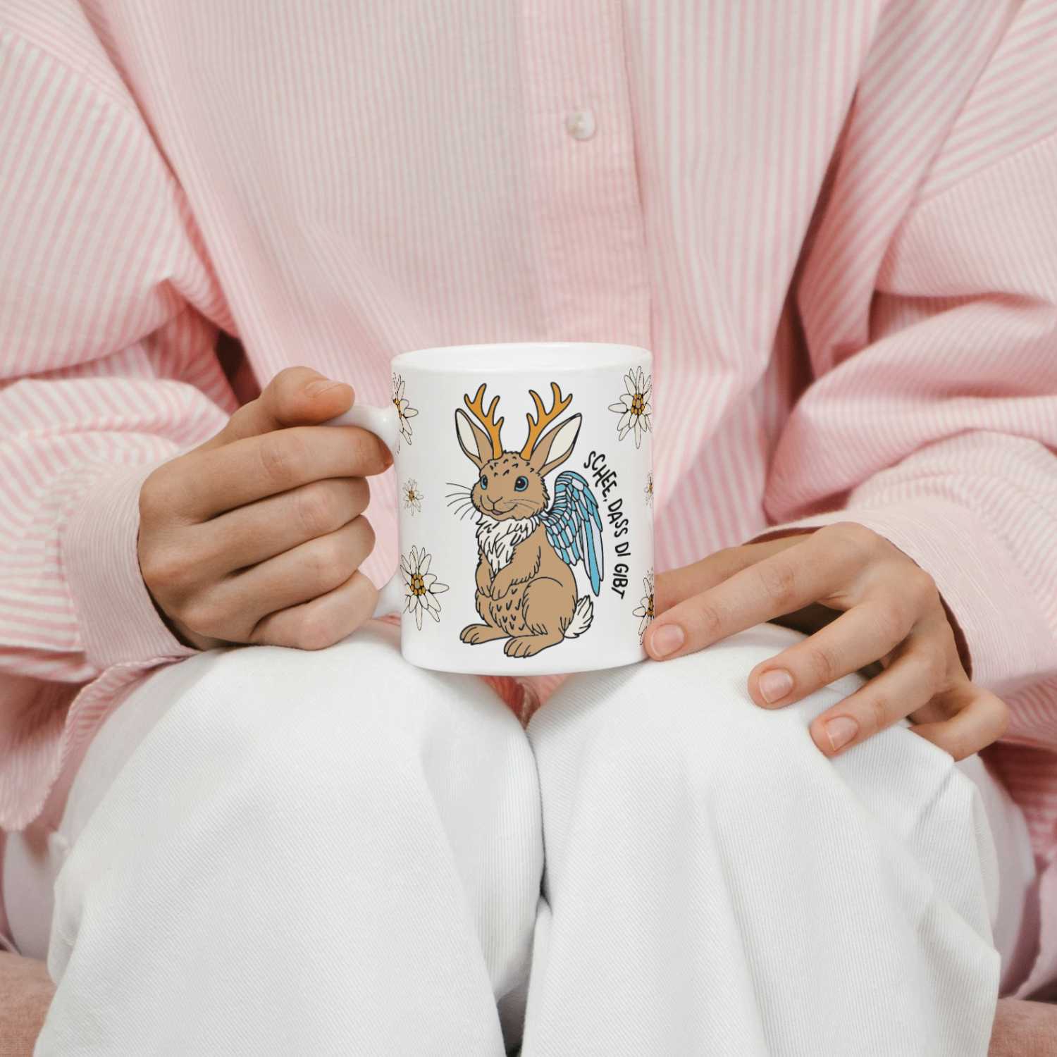 Kaffee Haferl "Wolpertinger"