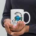 ®Die Schlümpfe Tasse "Grantln is mei Yoga"