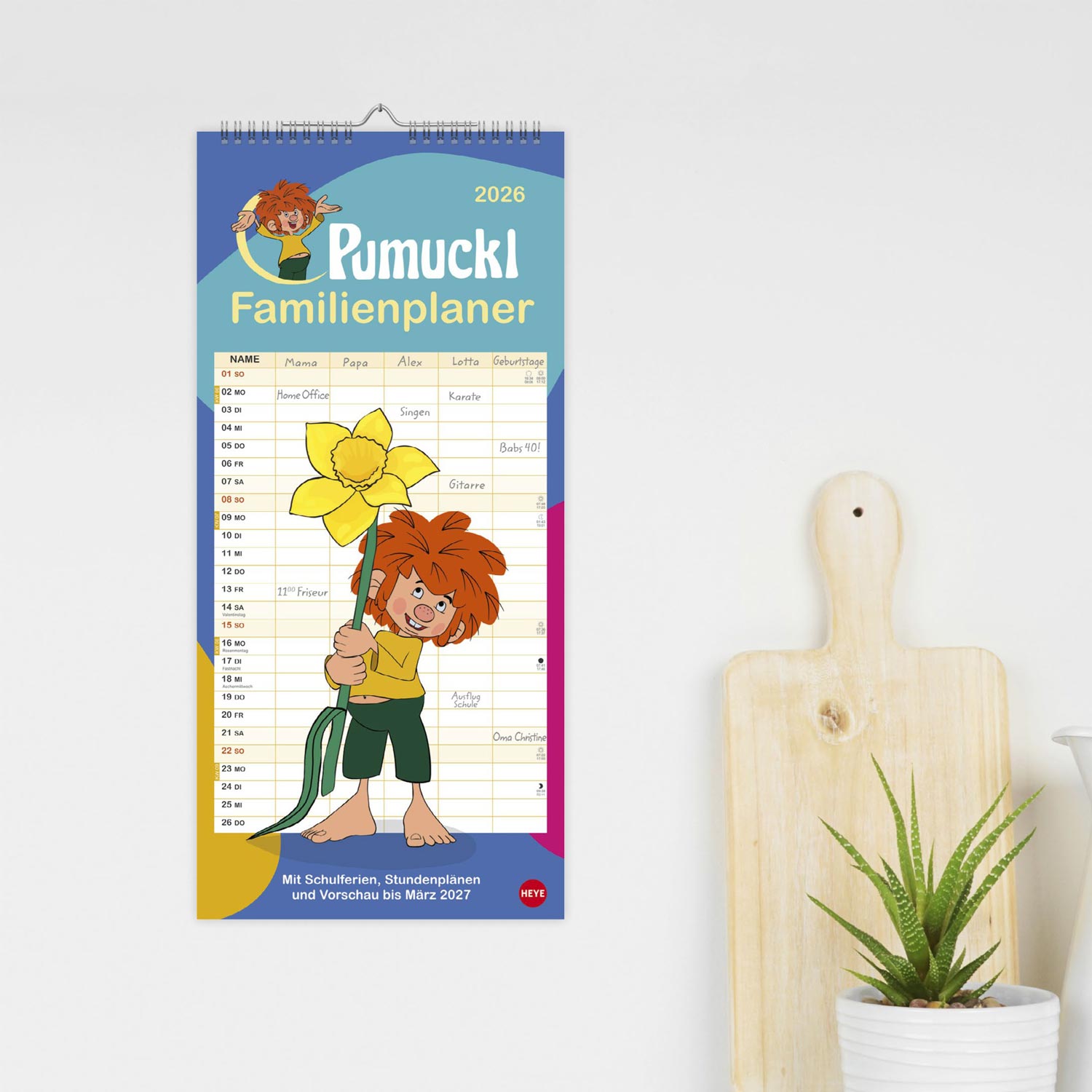 ®Pumuckl Familien Kalender 2026