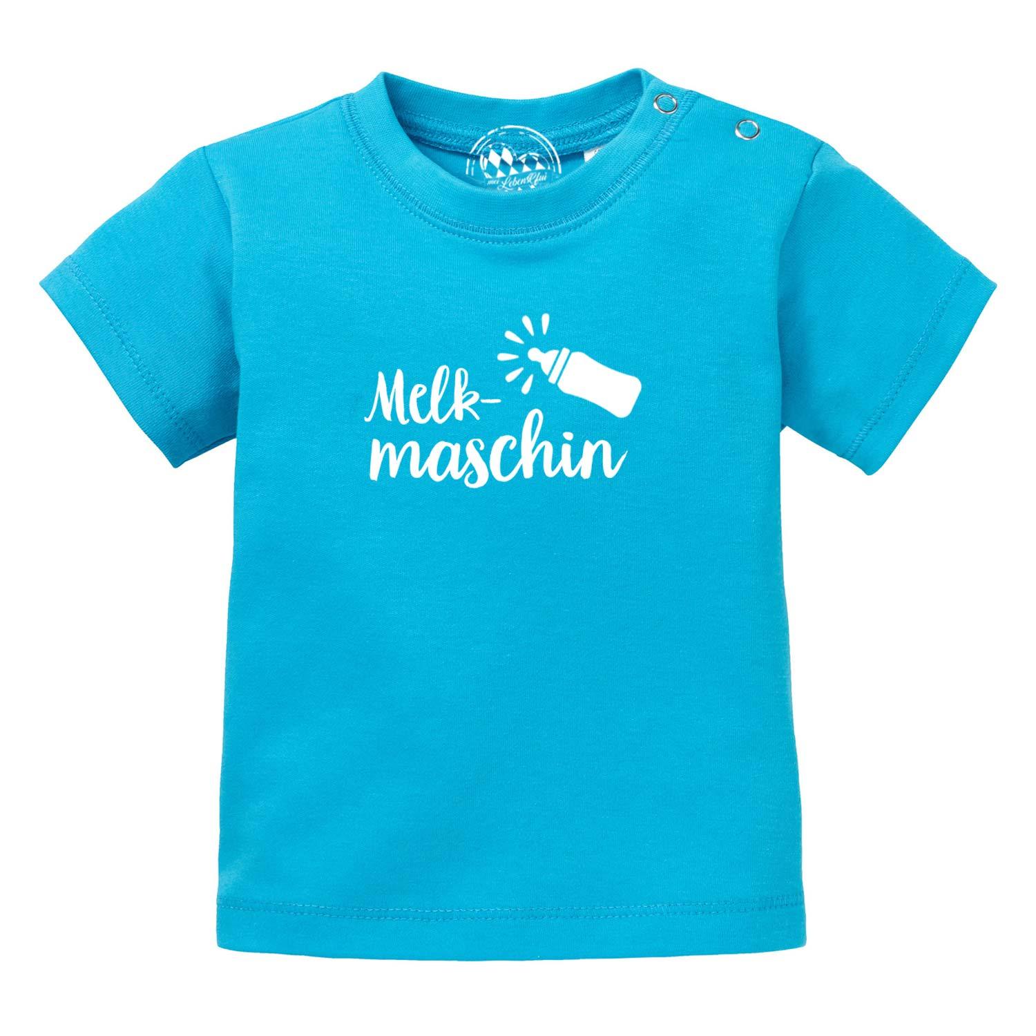Baby T-Shirt "Melkmaschin" - bavariashop - mei LebensGfui
