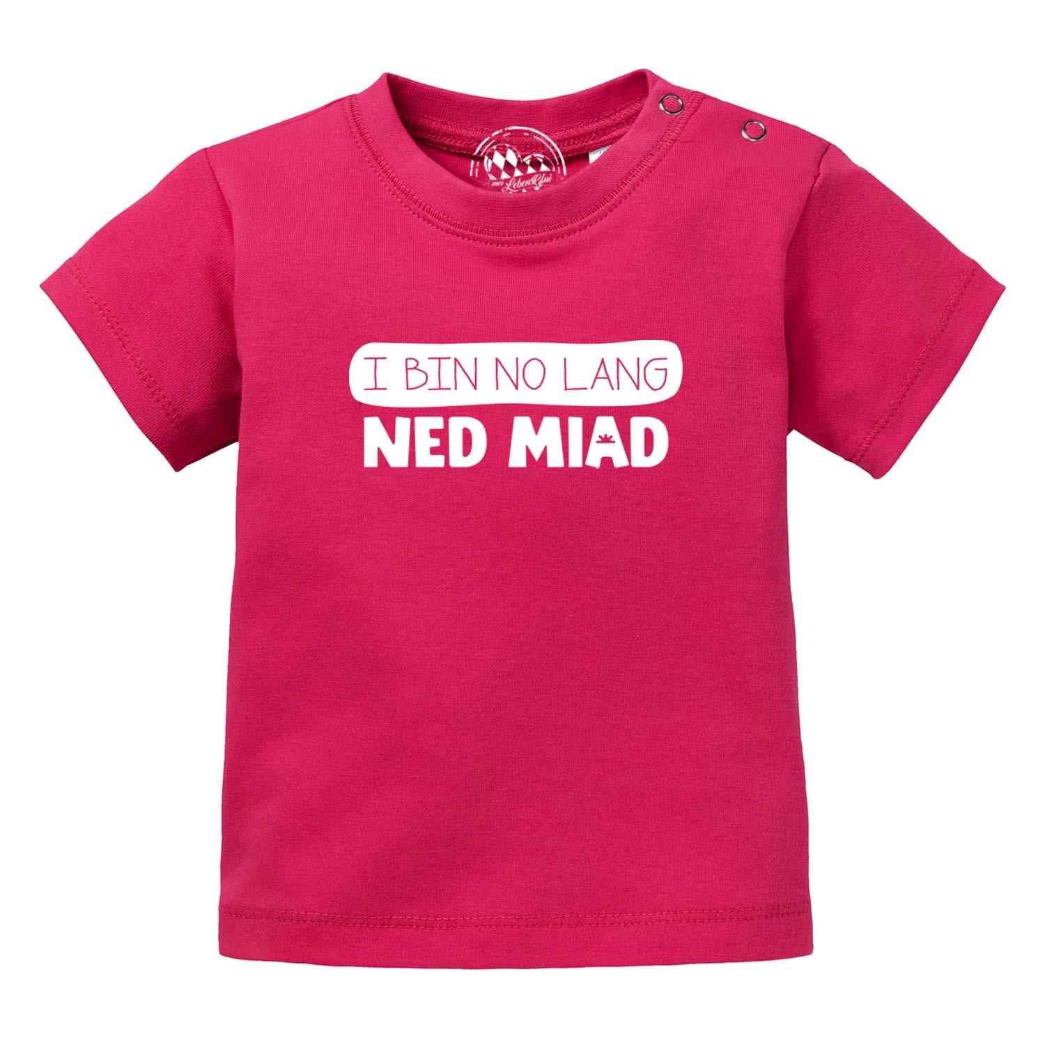 Baby T-Shirt "no lang ned miad!" - bavariashop - mei LebensGfui
