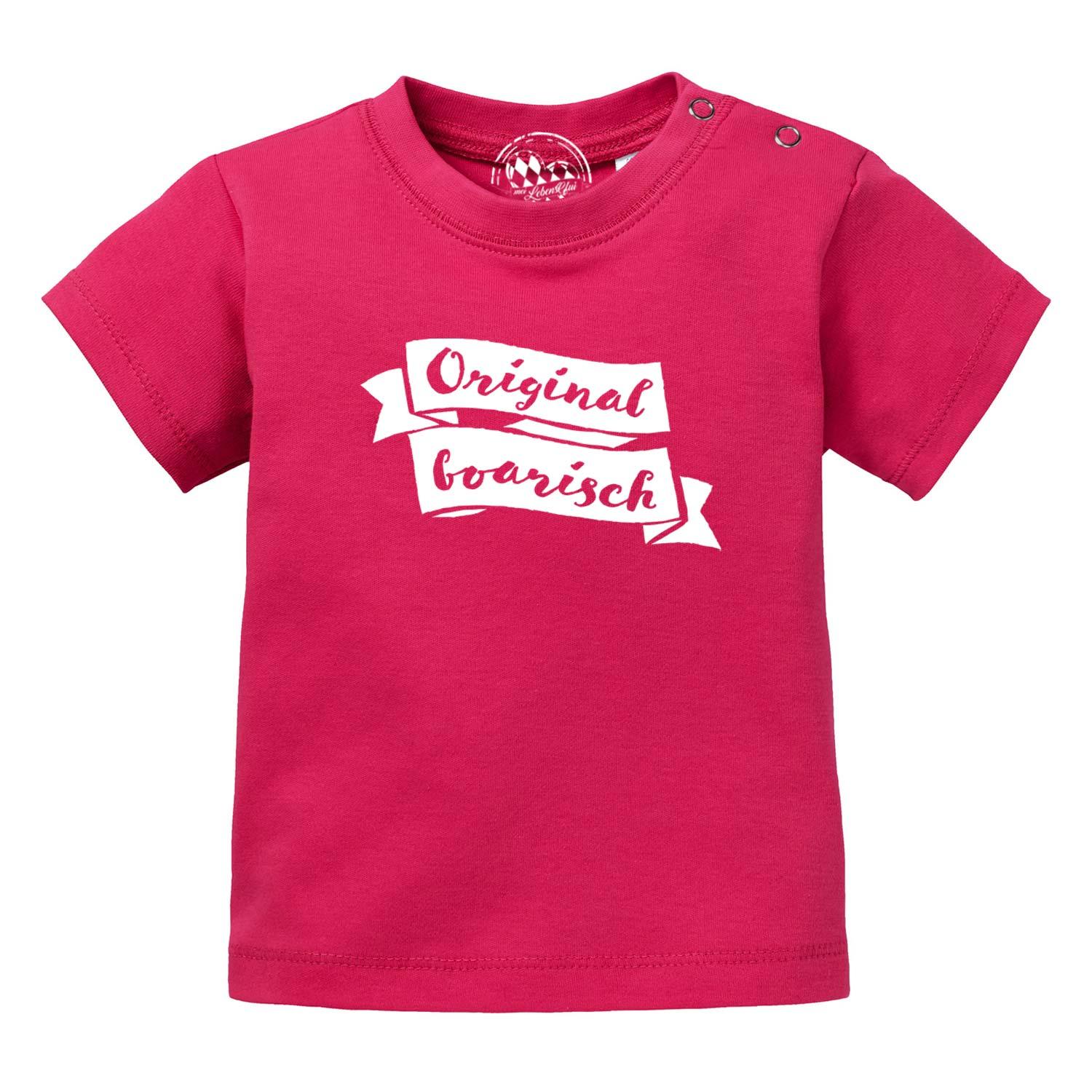 Baby T-Shirt "Original boarisch" - bavariashop - mei LebensGfui