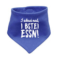Bayerisches Babyhalstuch "I bstei Essn…"