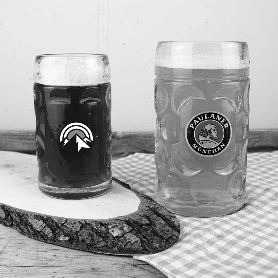 Biergläser mit Logo
