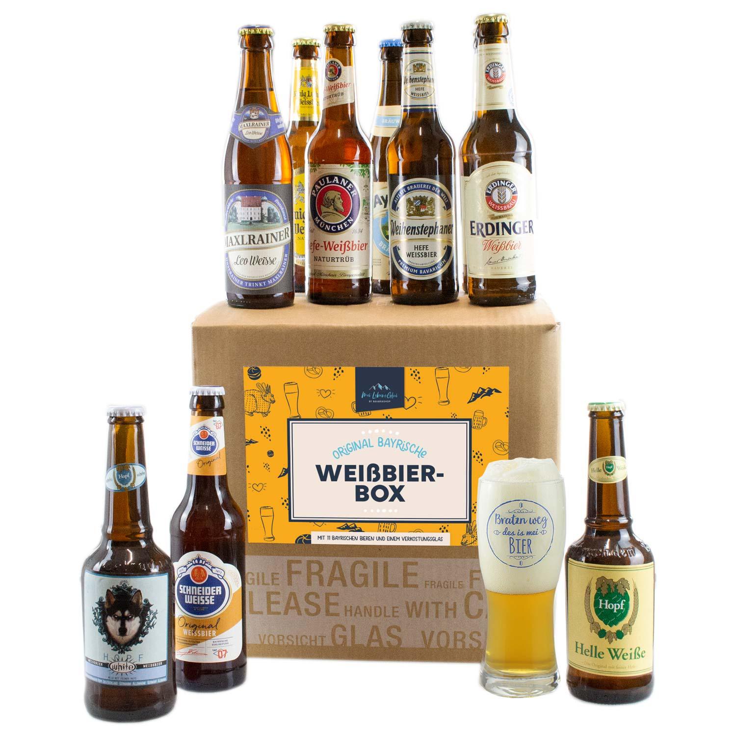 Bier-Geschenk-Box "Weißbier" - bavariashop - mei LebensGfui