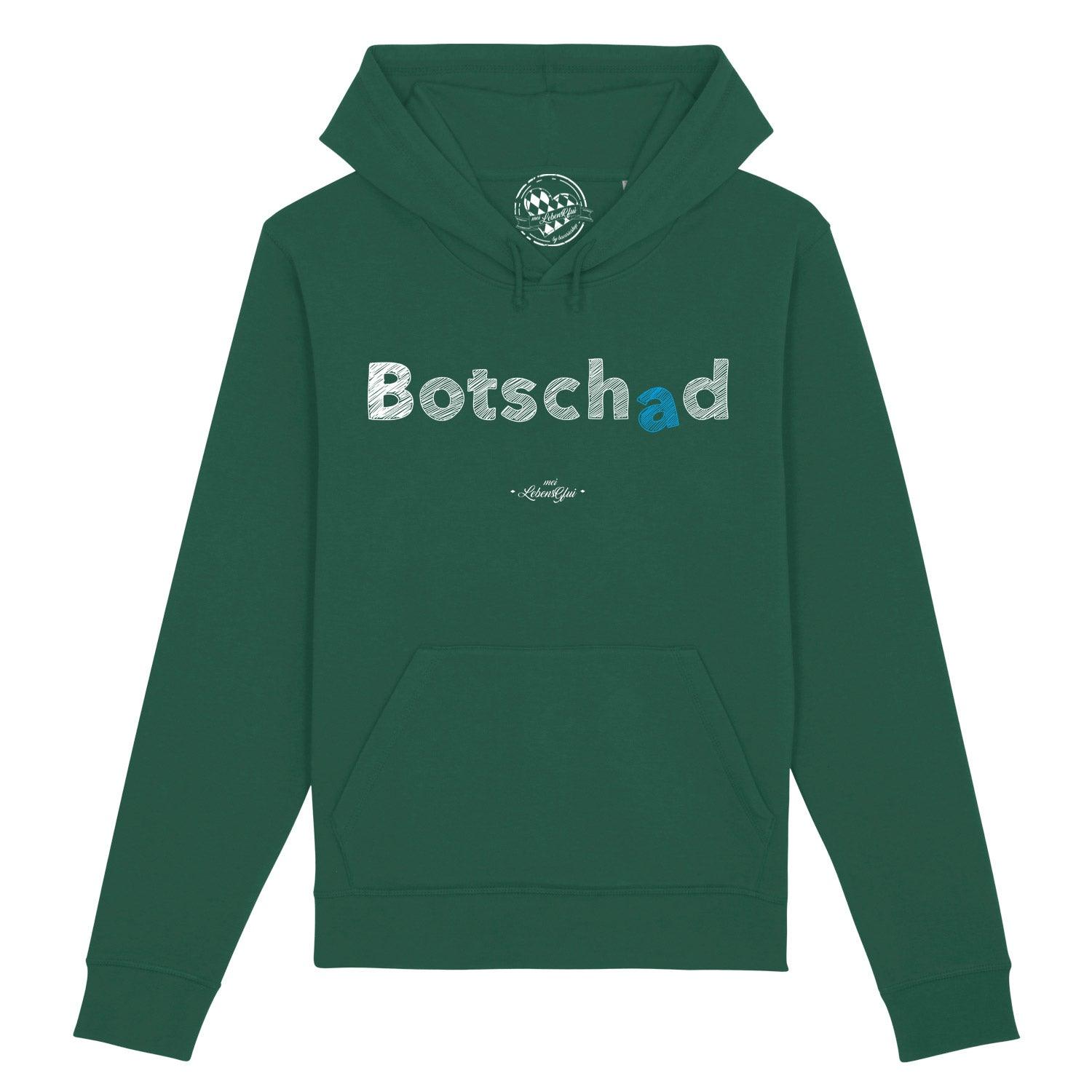 Damen Hoodie "Botschad" - bavariashop - mei LebensGfui