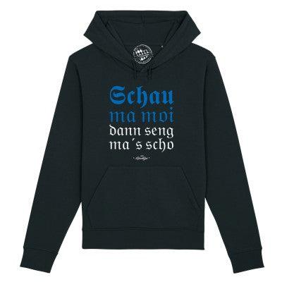 Damen Hoodie "Schau ma moi" - bavariashop - mei LebensGfui