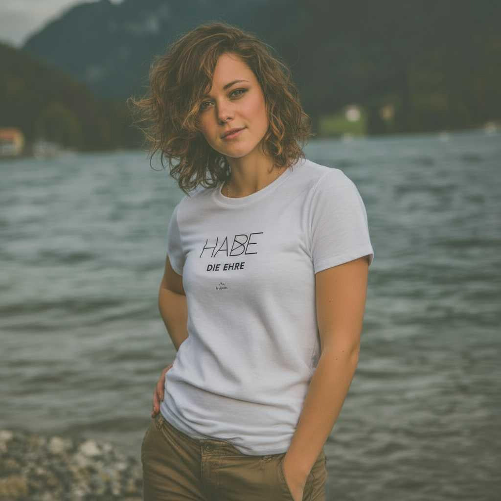 Damen T-Shirt "Habe die Ehre"