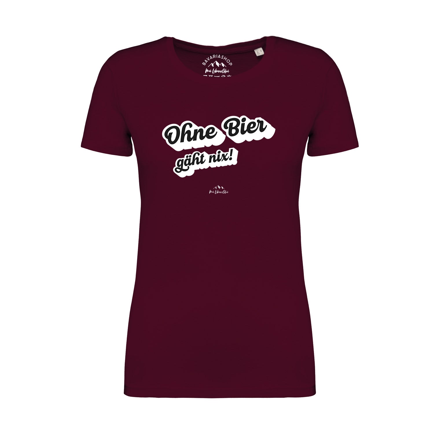 Damen T-Shirt "Ohne Bier gäht nix!"