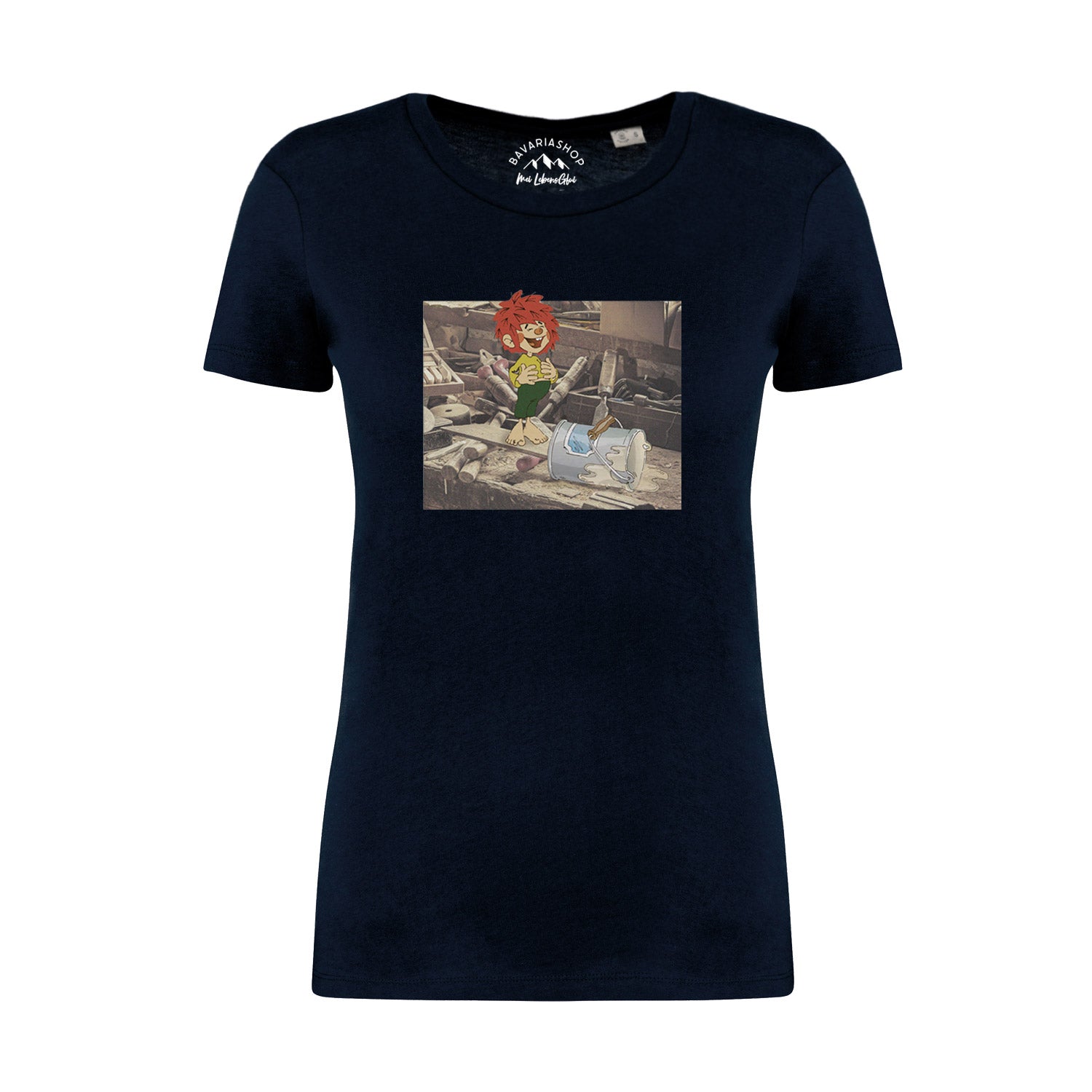 ®Pumuckl Damen T-Shirt "Werkstatt"