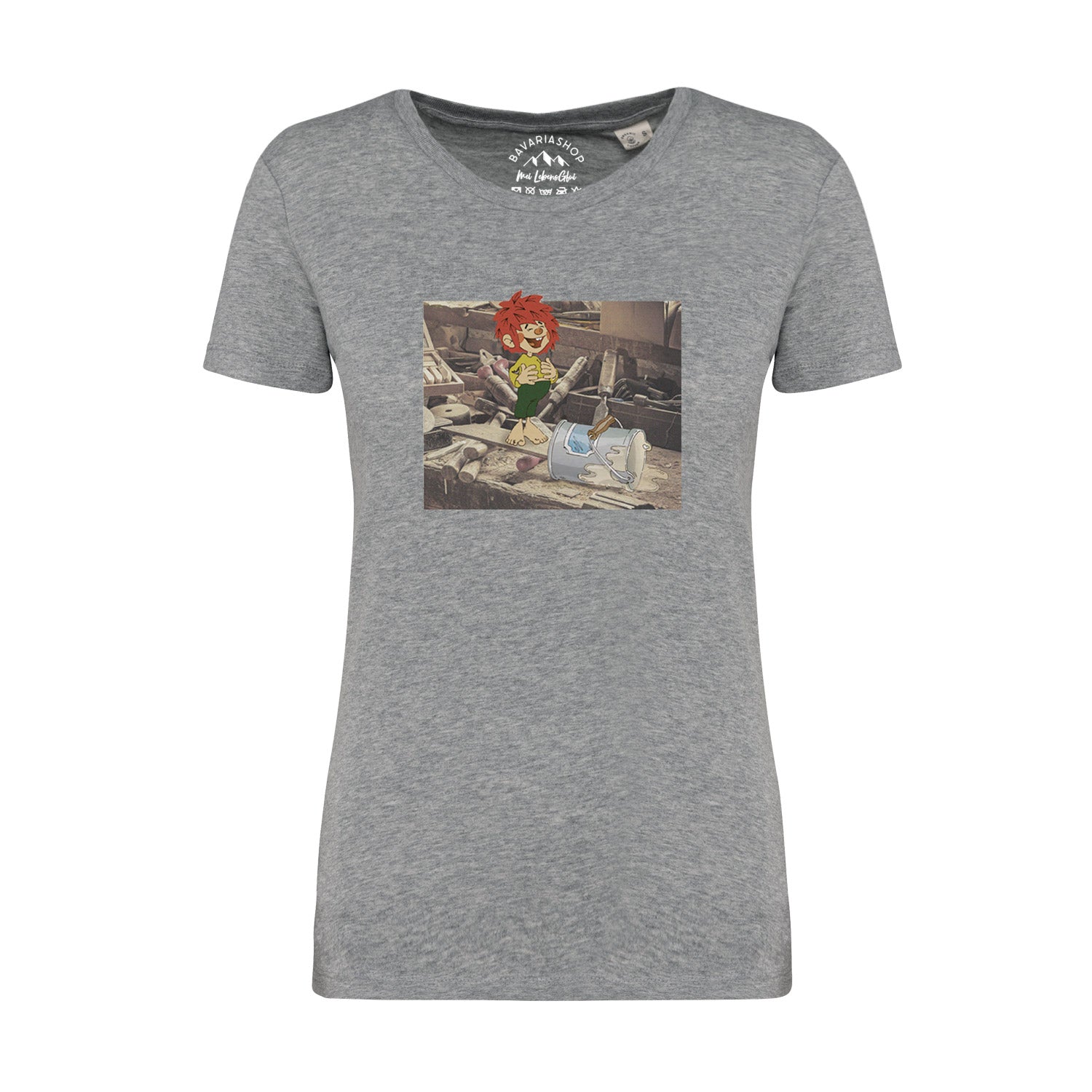 ®Pumuckl Damen T-Shirt "Werkstatt"