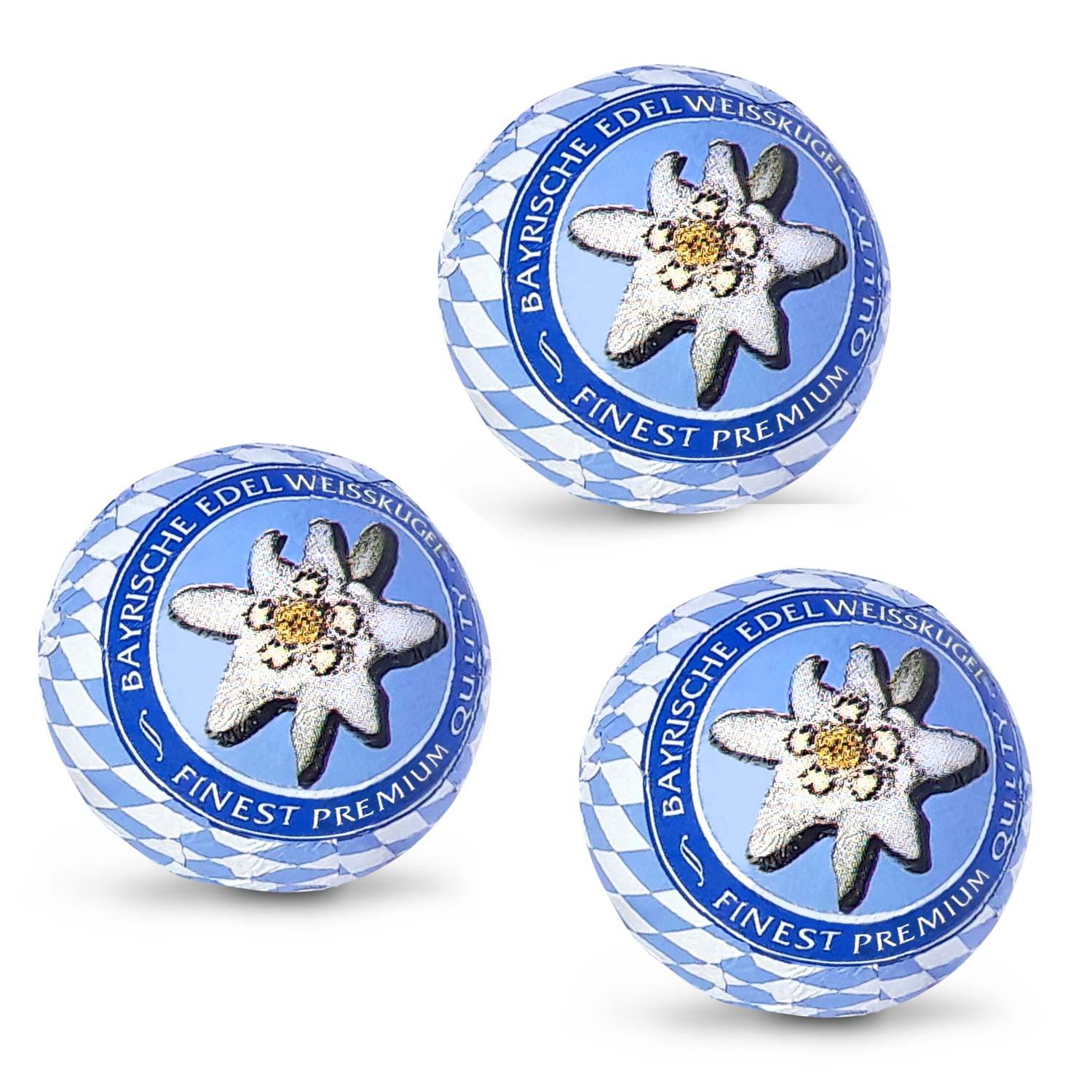 Edelweiß-Schoko-Kugeln - bavariashop - mei LebensGfui