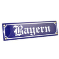 Emaille-Schild "Bayern"