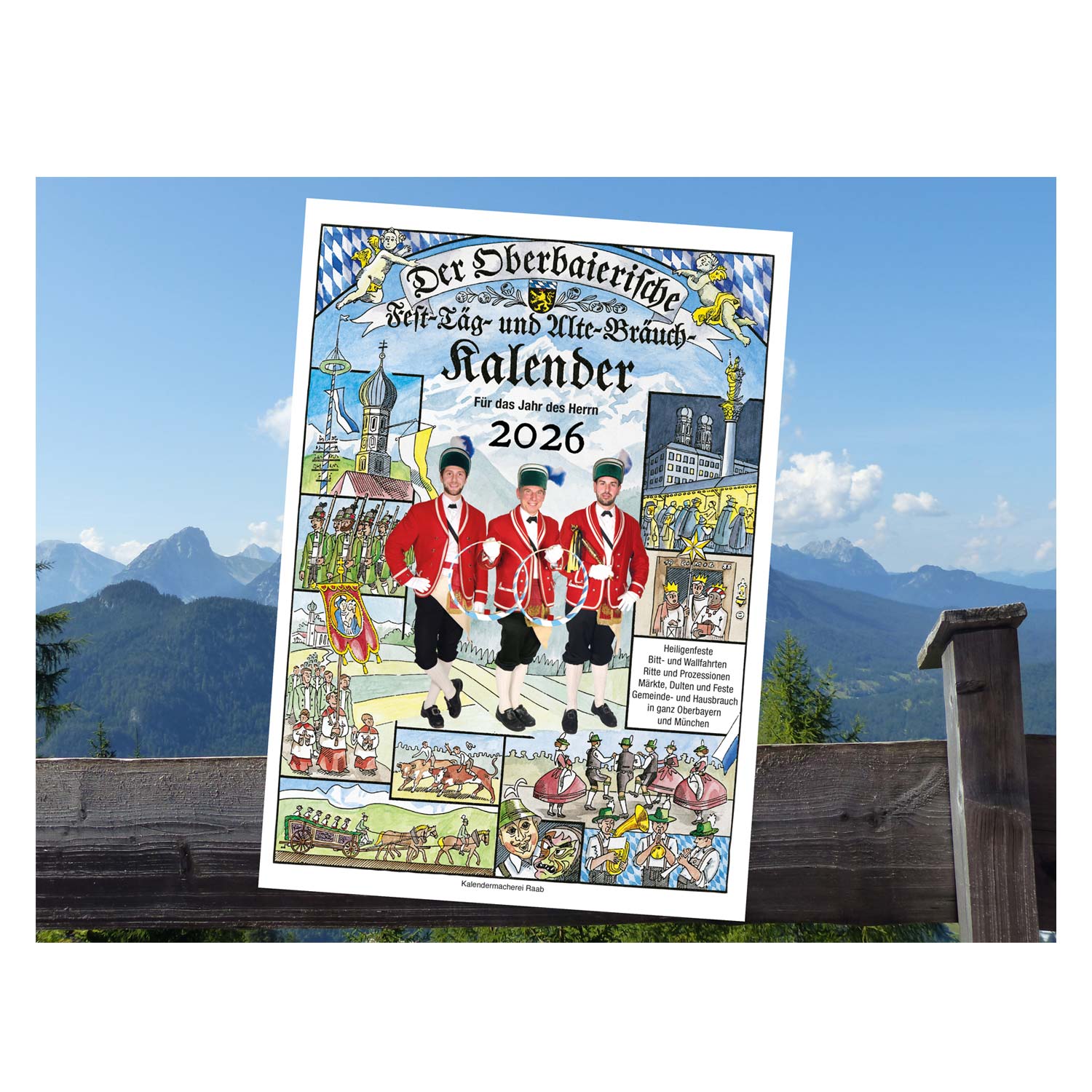 Obb. Fest-Täg- und Alte-Bräuch-Kalender 2026