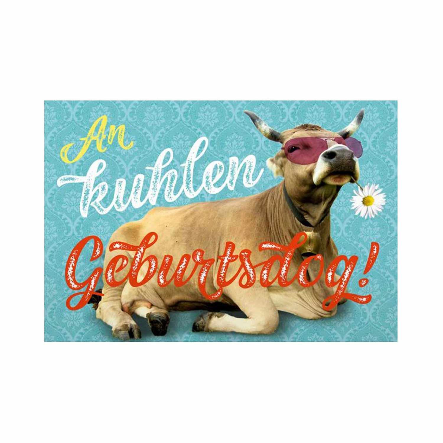 ausreichend Flugblatt Vermisst glückwünsche geburtstag kuh Regal Reich Krug
