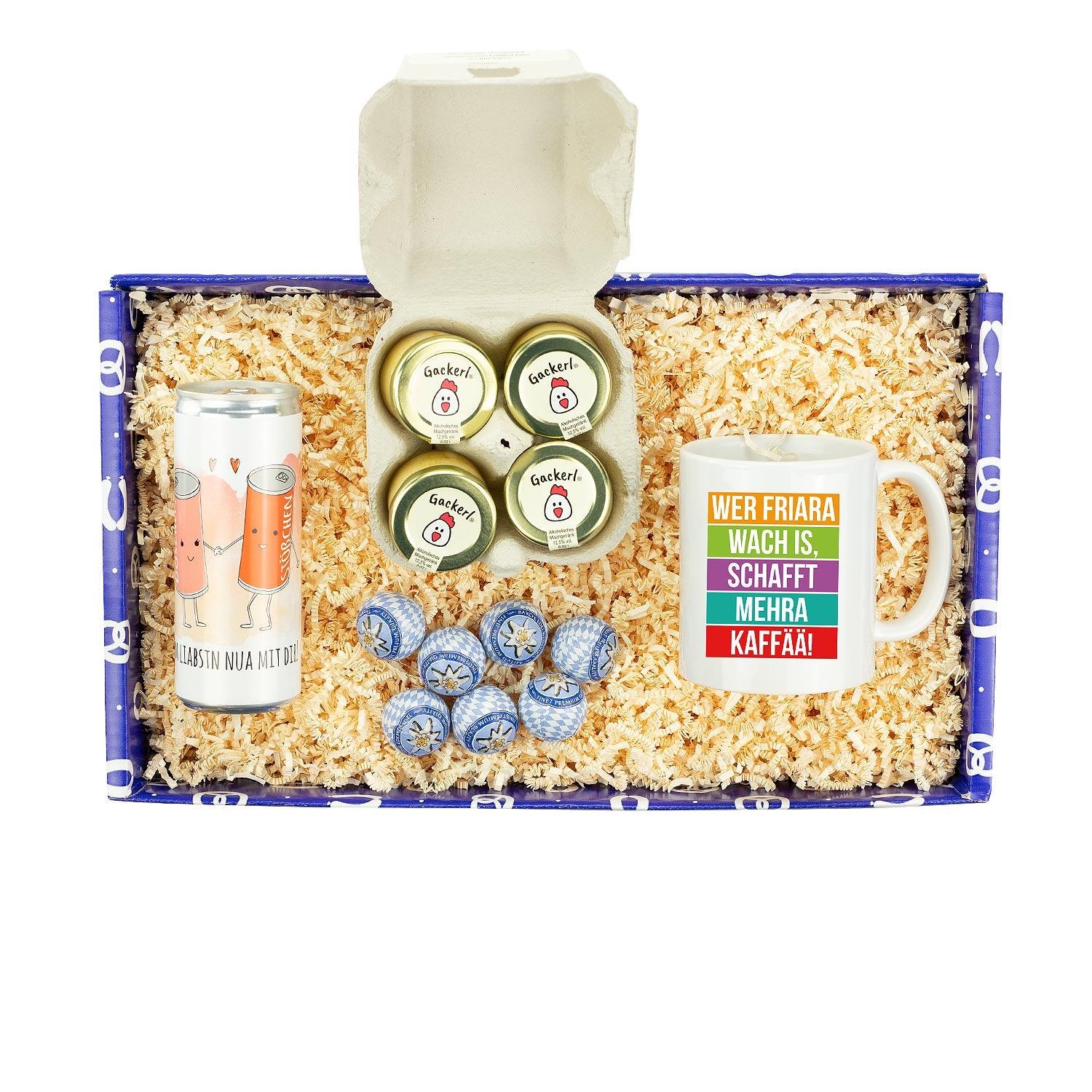 Geschenkbox "Kaffäätscherln" - bavariashop - mei LebensGfui
