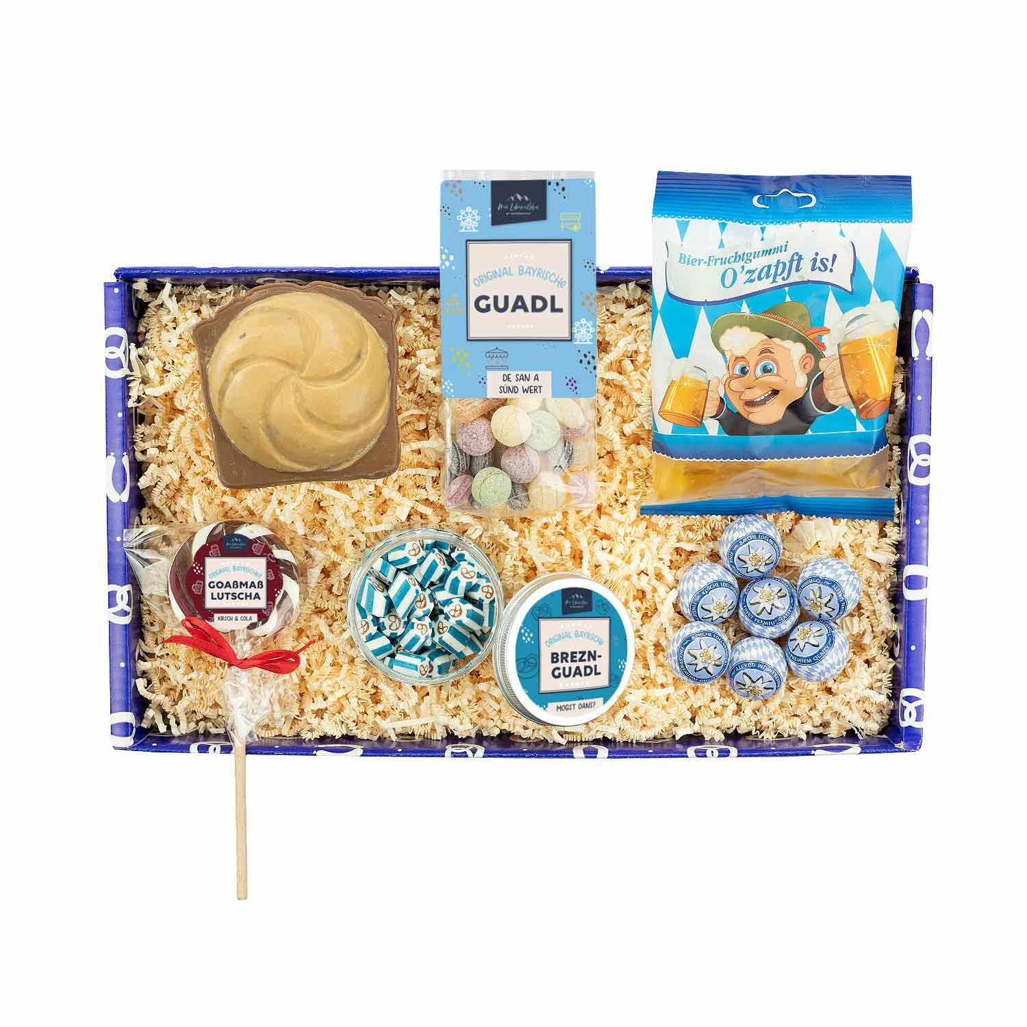 Geschenkbox "Siasse Schmankerl" - bavariashop - mei LebensGfui