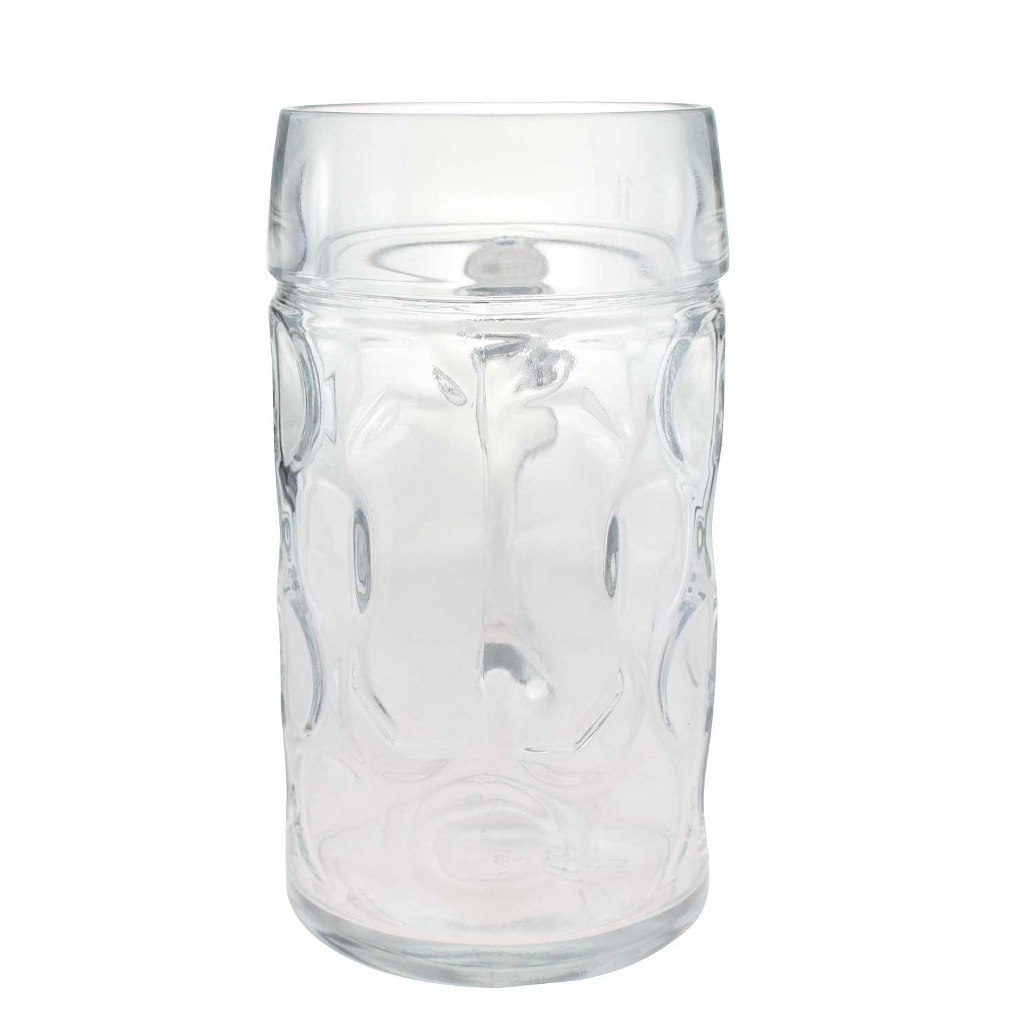 Glas Maßkrug ohne Dekoration - bavariashop - mei LebensGfui