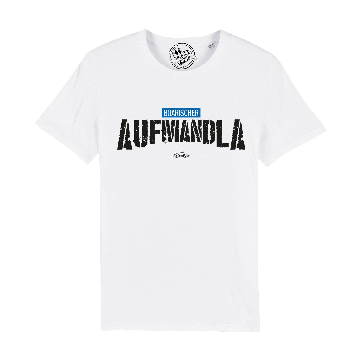 Herren T-Shirt "Aufmandla" - bavariashop - mei LebensGfui