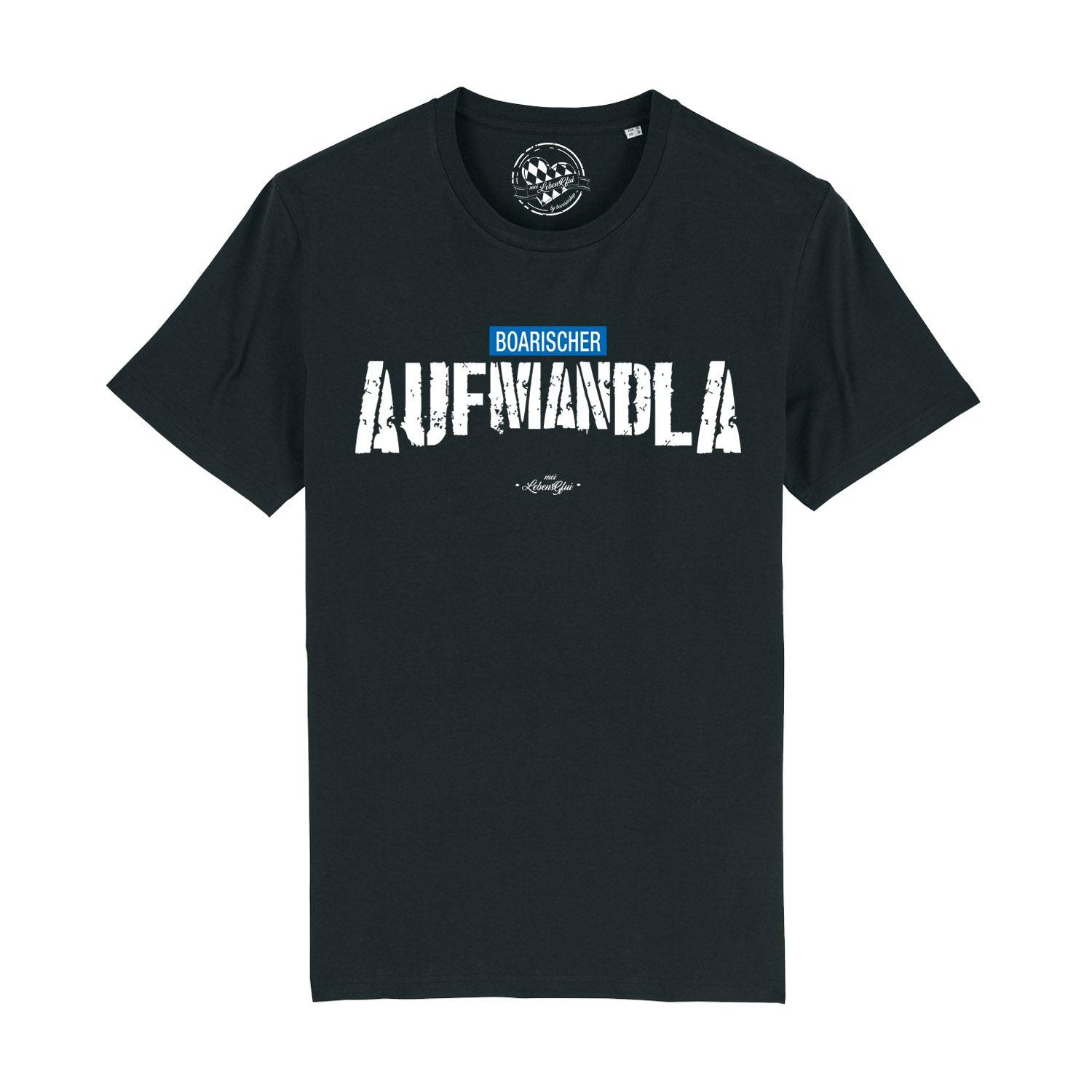 Herren T-Shirt "Aufmandla" - bavariashop - mei LebensGfui