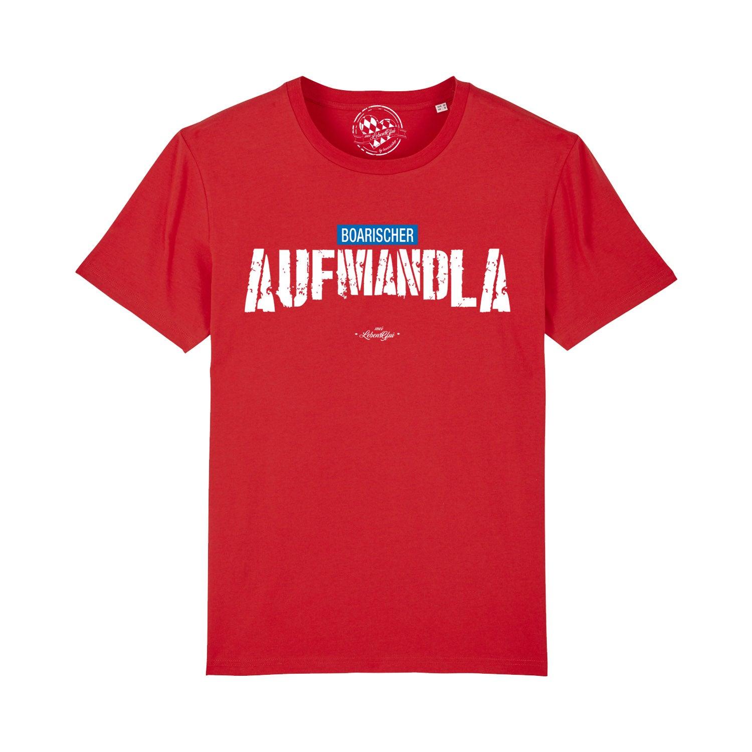 Herren T-Shirt "Aufmandla" - bavariashop - mei LebensGfui