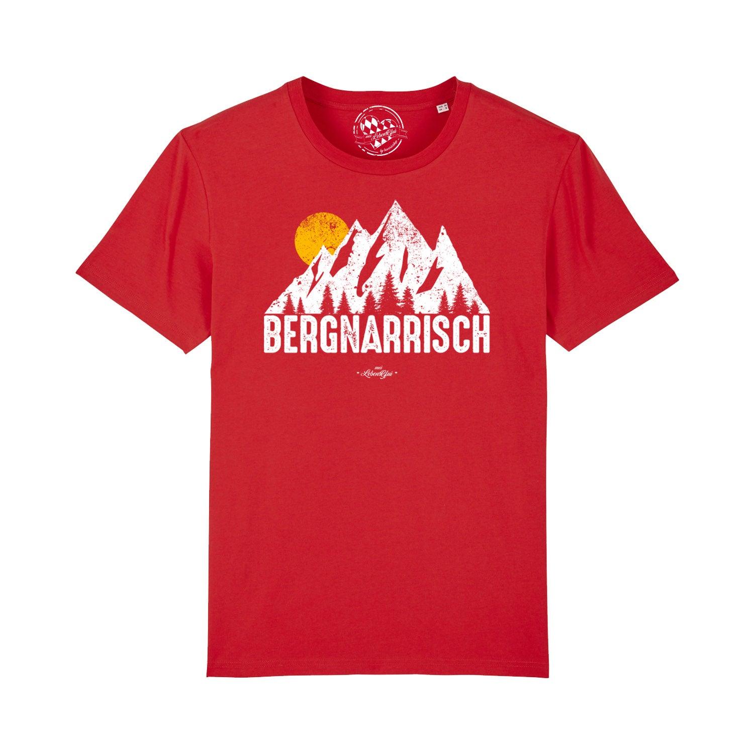 Herren T-Shirt "Bergnarrisch" - bavariashop - mei LebensGfui