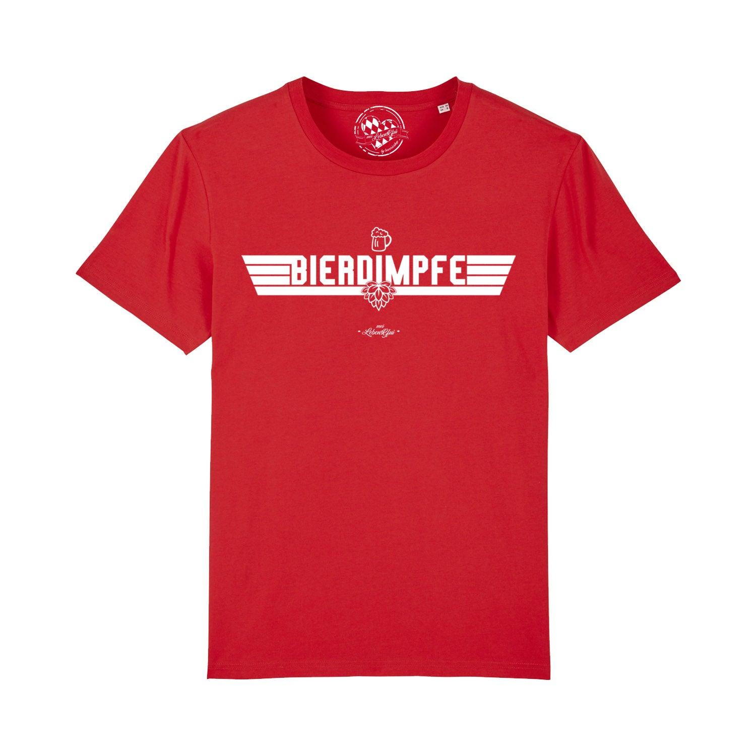 Herren T-Shirt "Bierdimpfe" - bavariashop - mei LebensGfui
