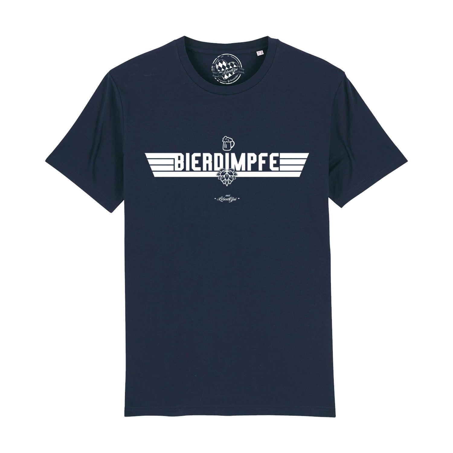 Herren T-Shirt "Bierdimpfe" - bavariashop - mei LebensGfui