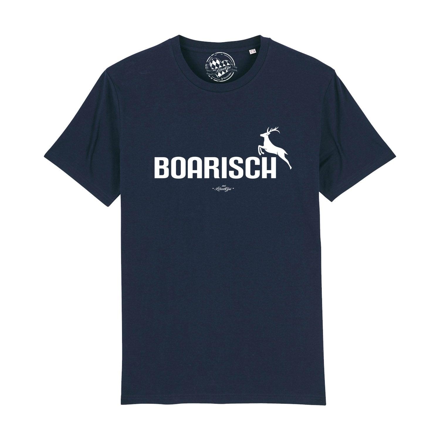 Herren T-Shirt "Boarisch" - bavariashop - mei LebensGfui
