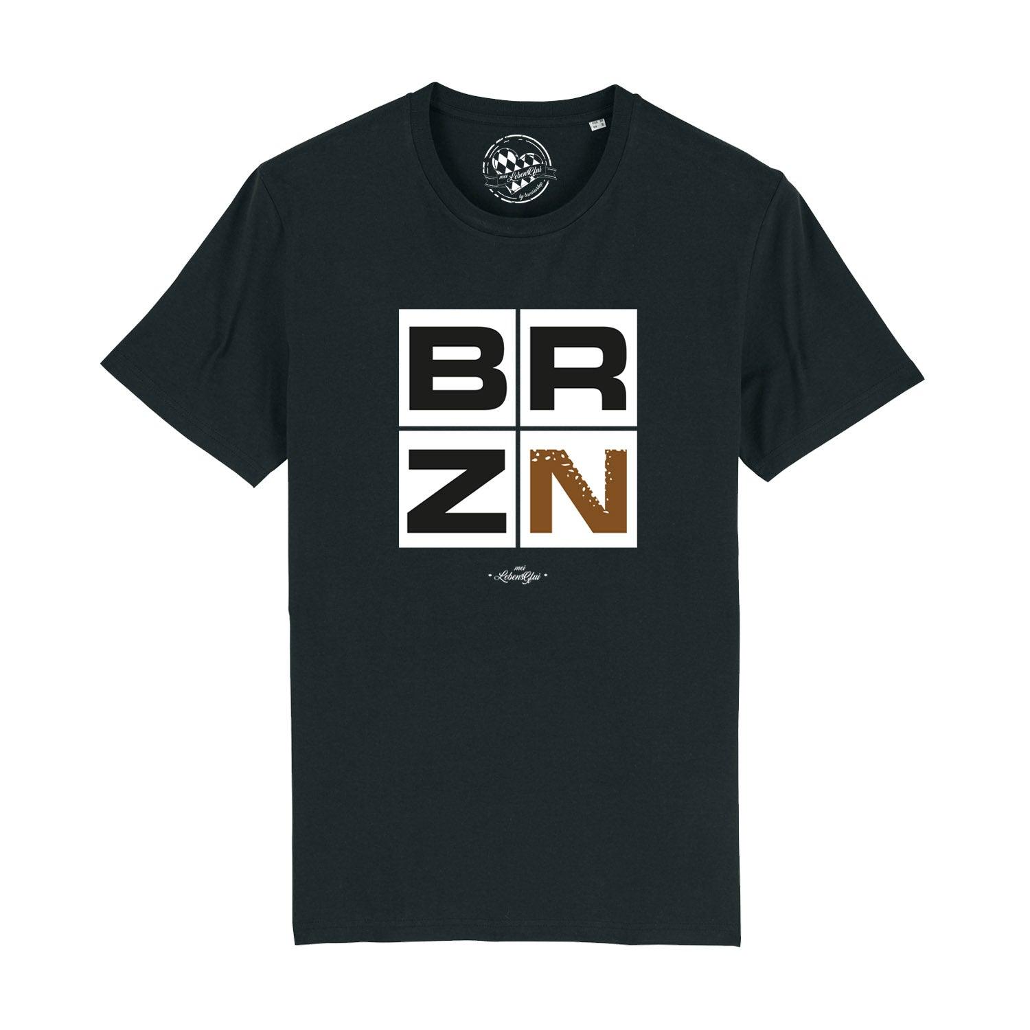 Herren T-Shirt "BRZN" - bavariashop - mei LebensGfui