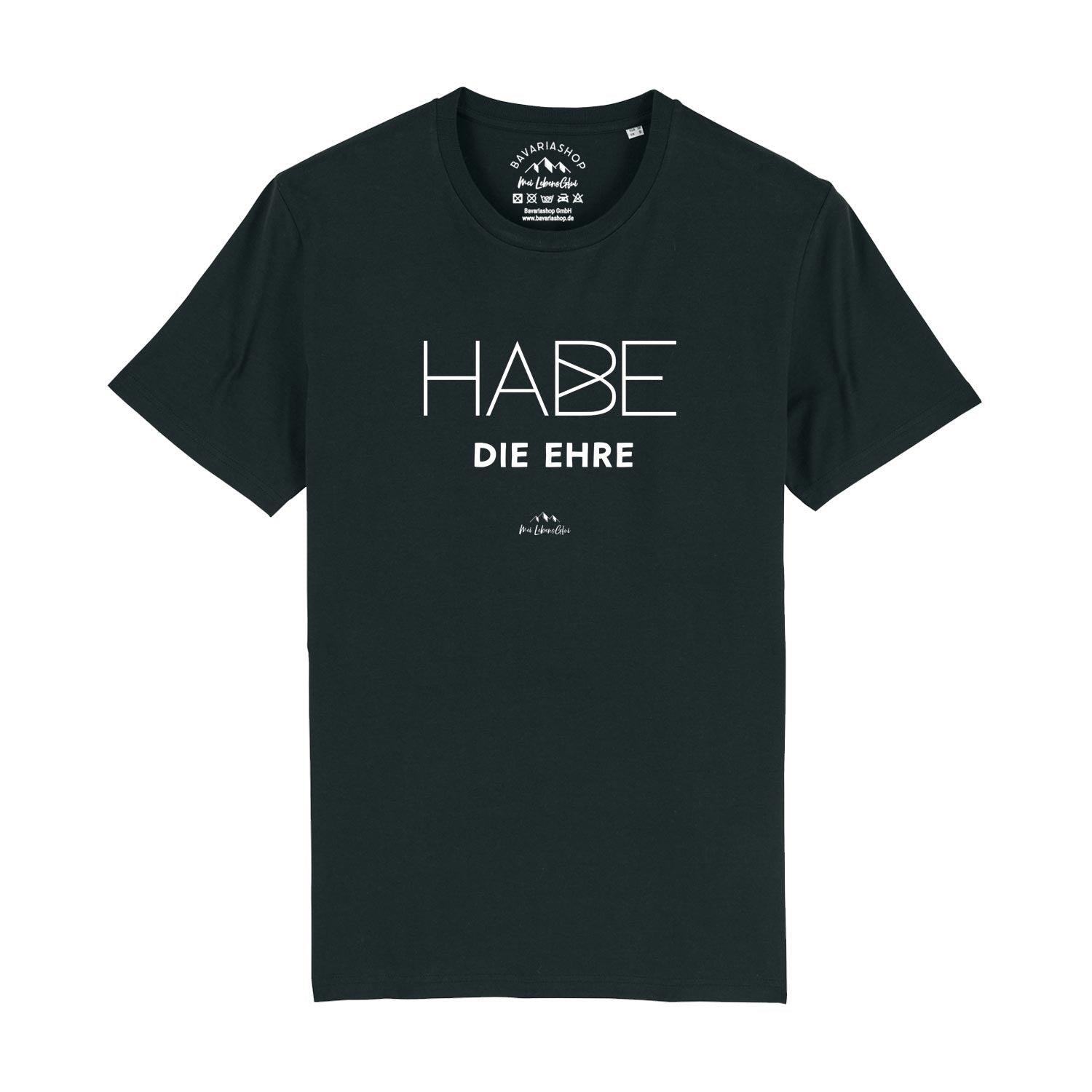 Herren T-Shirt "Habe die Ehre" - bavariashop - mei LebensGfui