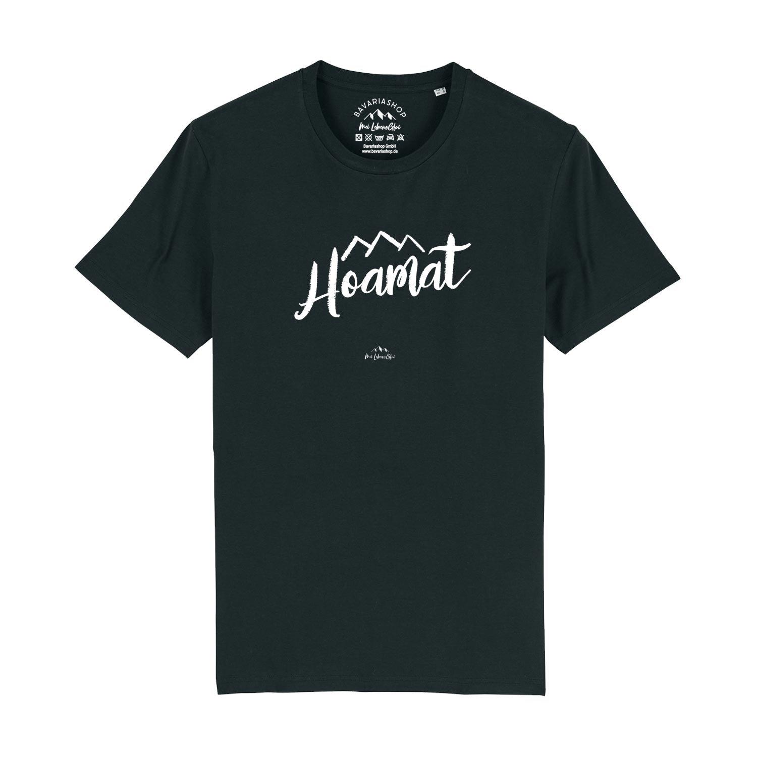 Herren T-Shirt "Hoamat" - bavariashop - mei LebensGfui