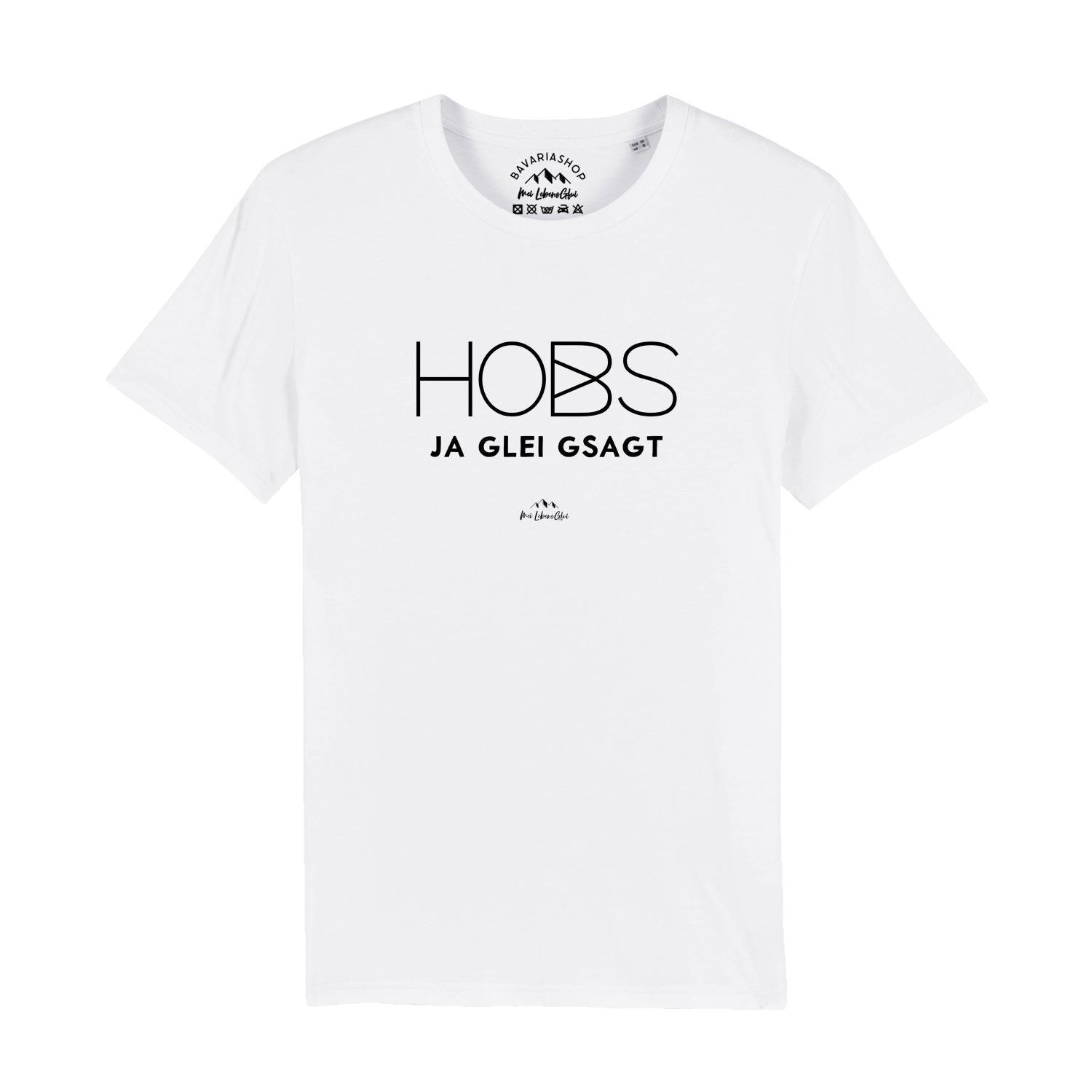 Herren T-Shirt "Hobs ja glei gsagt" - bavariashop - mei LebensGfui