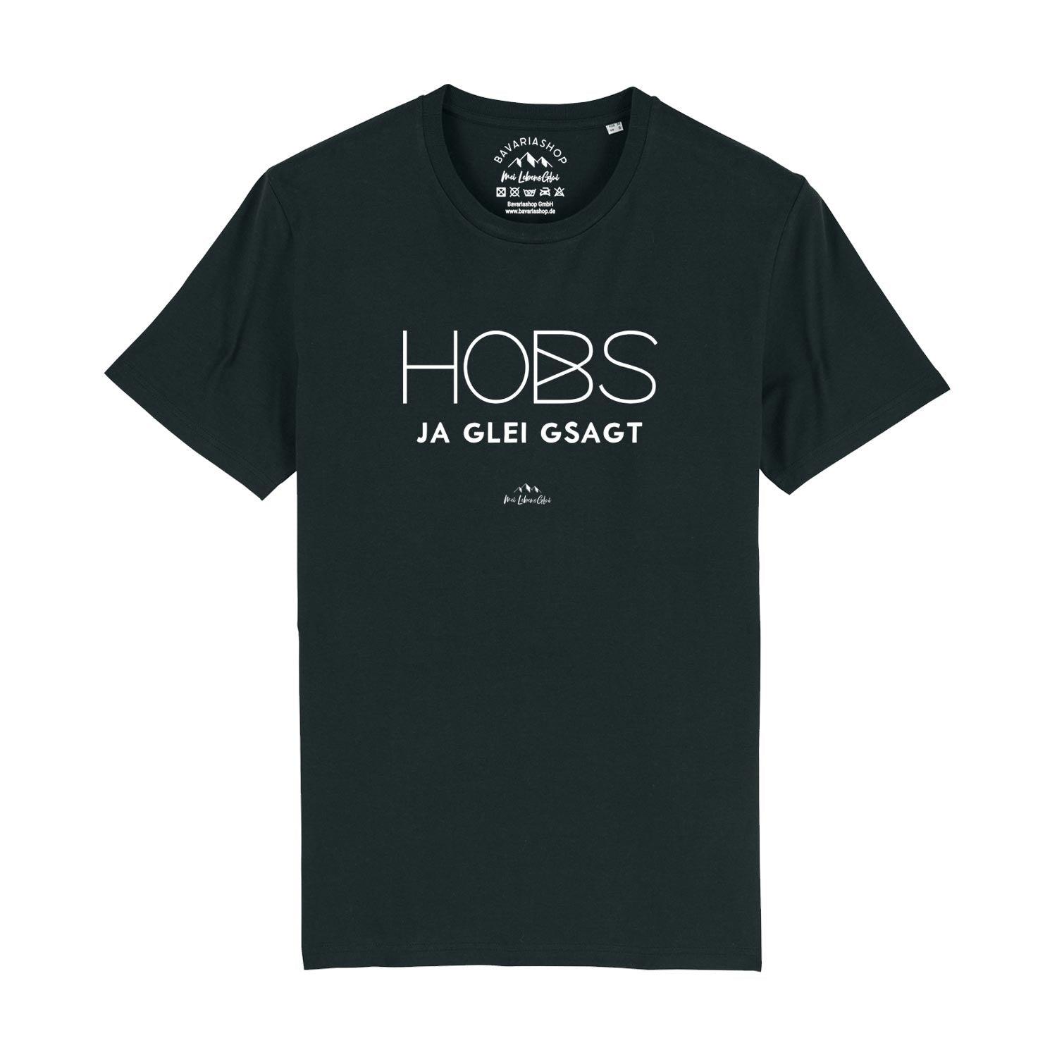 Herren T-Shirt "Hobs ja glei gsagt" - bavariashop - mei LebensGfui