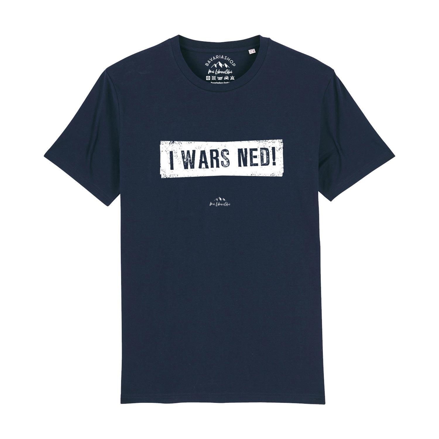 Herren T-Shirt "I wars ned!" - bavariashop - mei LebensGfui