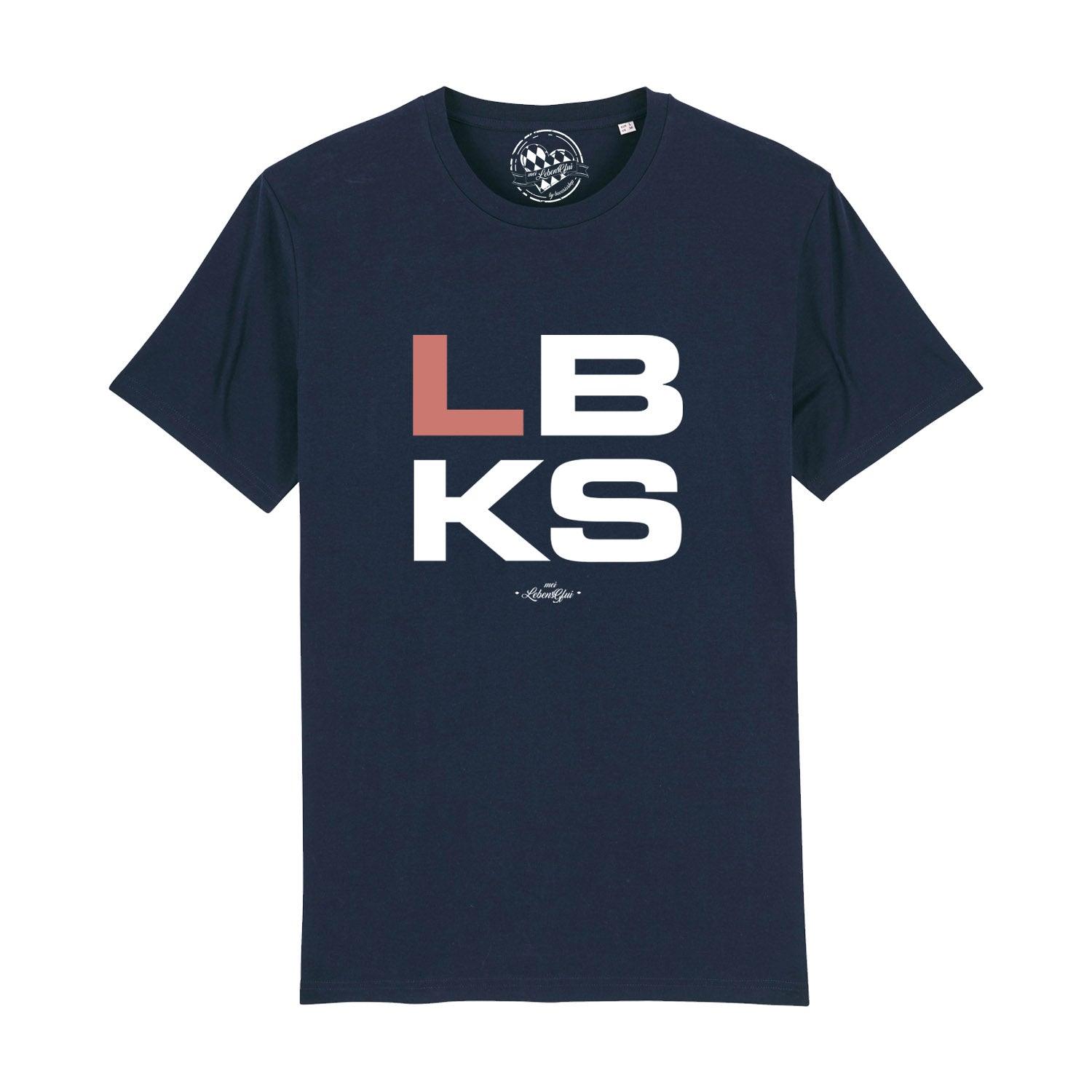 Herren T-Shirt "LBKS" - bavariashop - mei LebensGfui