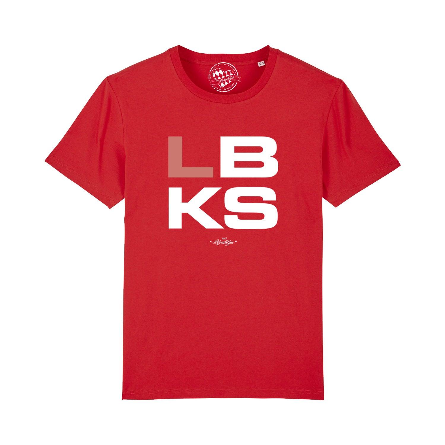 Herren T-Shirt "LBKS" - bavariashop - mei LebensGfui