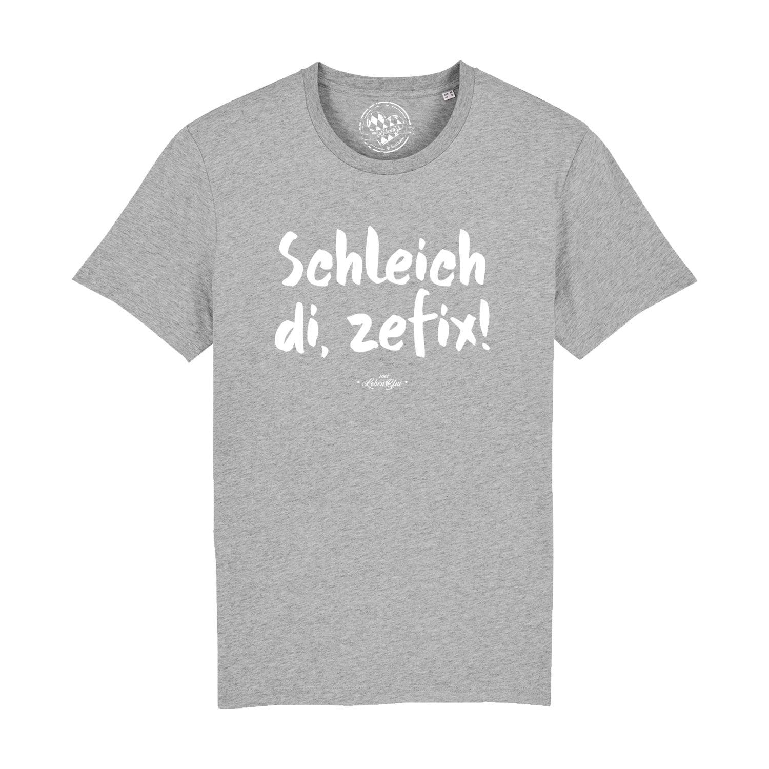 Herren T-Shirt "Schleich di, zefix!" - bavariashop - mei LebensGfui