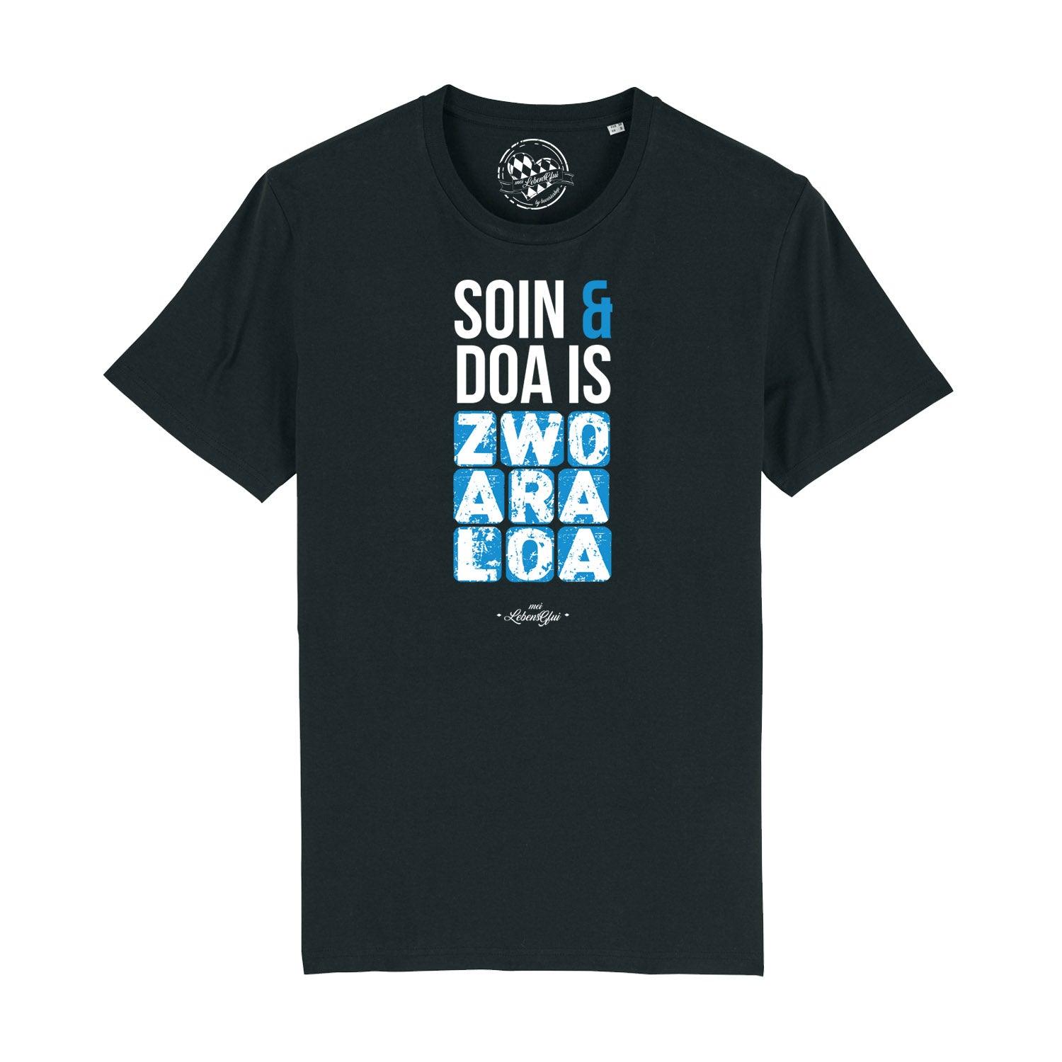 Herren T-Shirt "Soin und doa" - bavariashop - mei LebensGfui