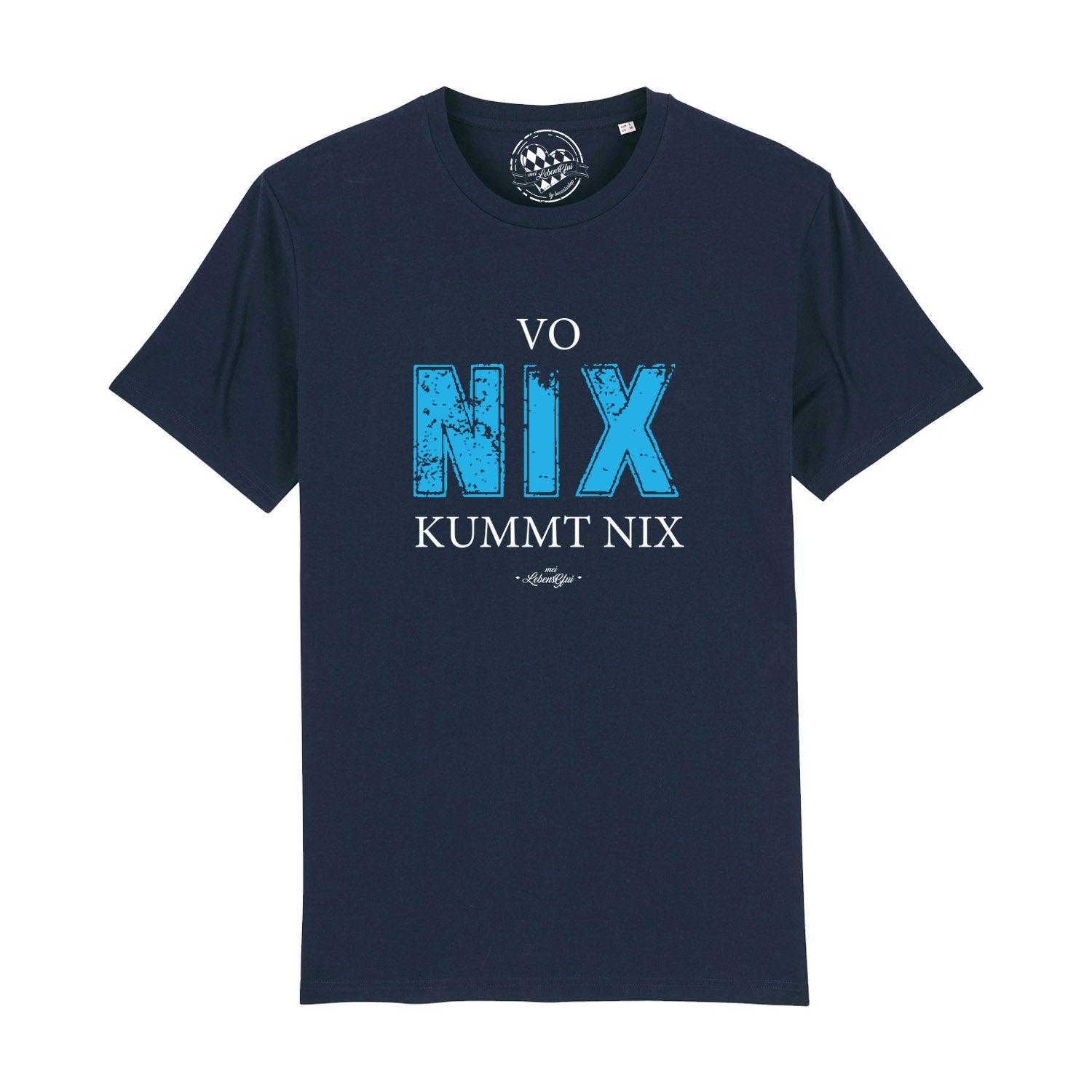 Herren T-Shirt "Vo nix kummt nix" - bavariashop - mei LebensGfui