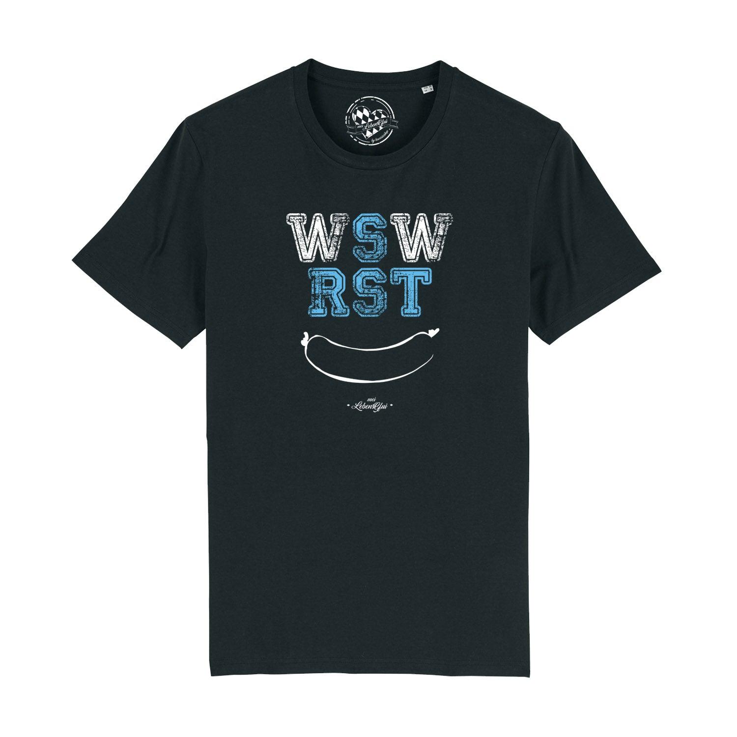 Herren T-Shirt "WSWRST" - bavariashop - mei LebensGfui