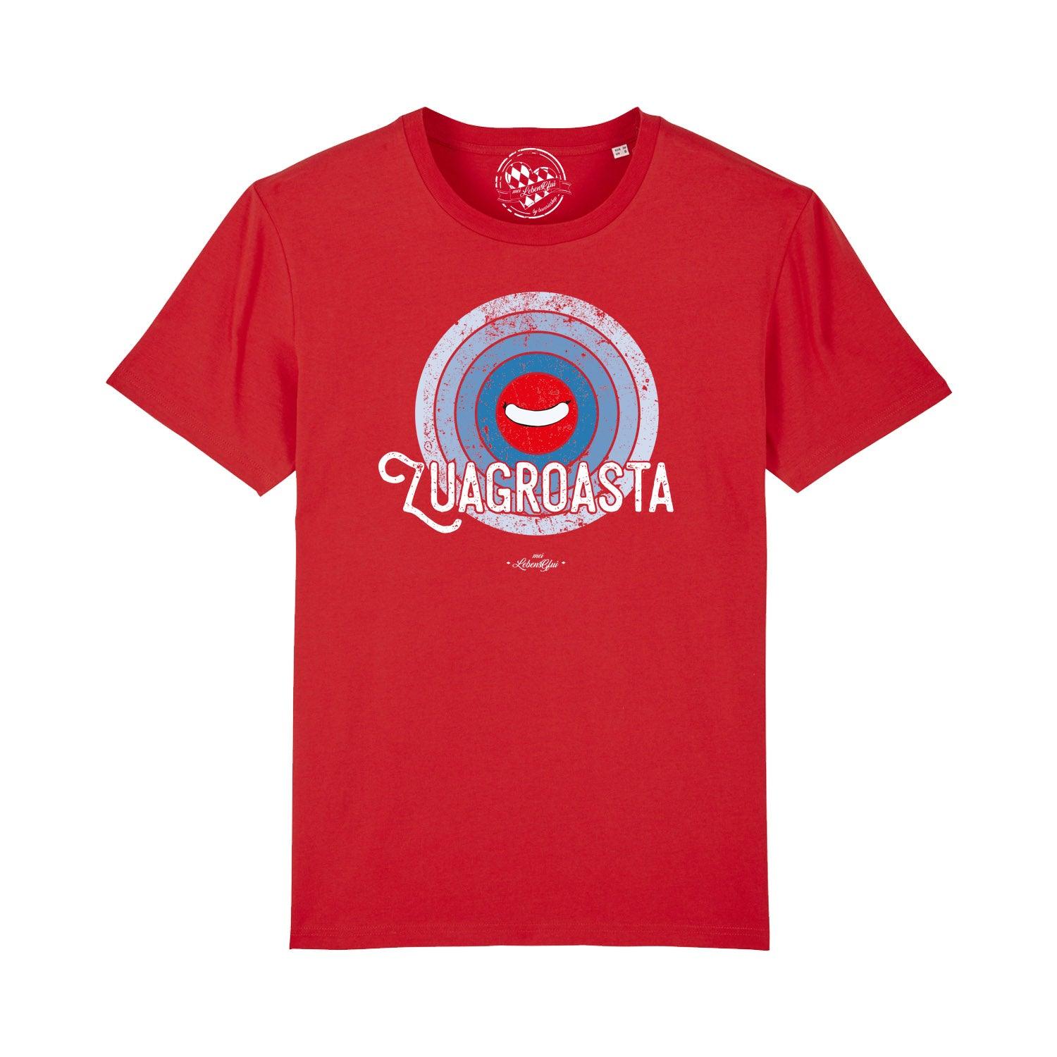 Herren T-Shirt "Zuagroasta" - bavariashop - mei LebensGfui