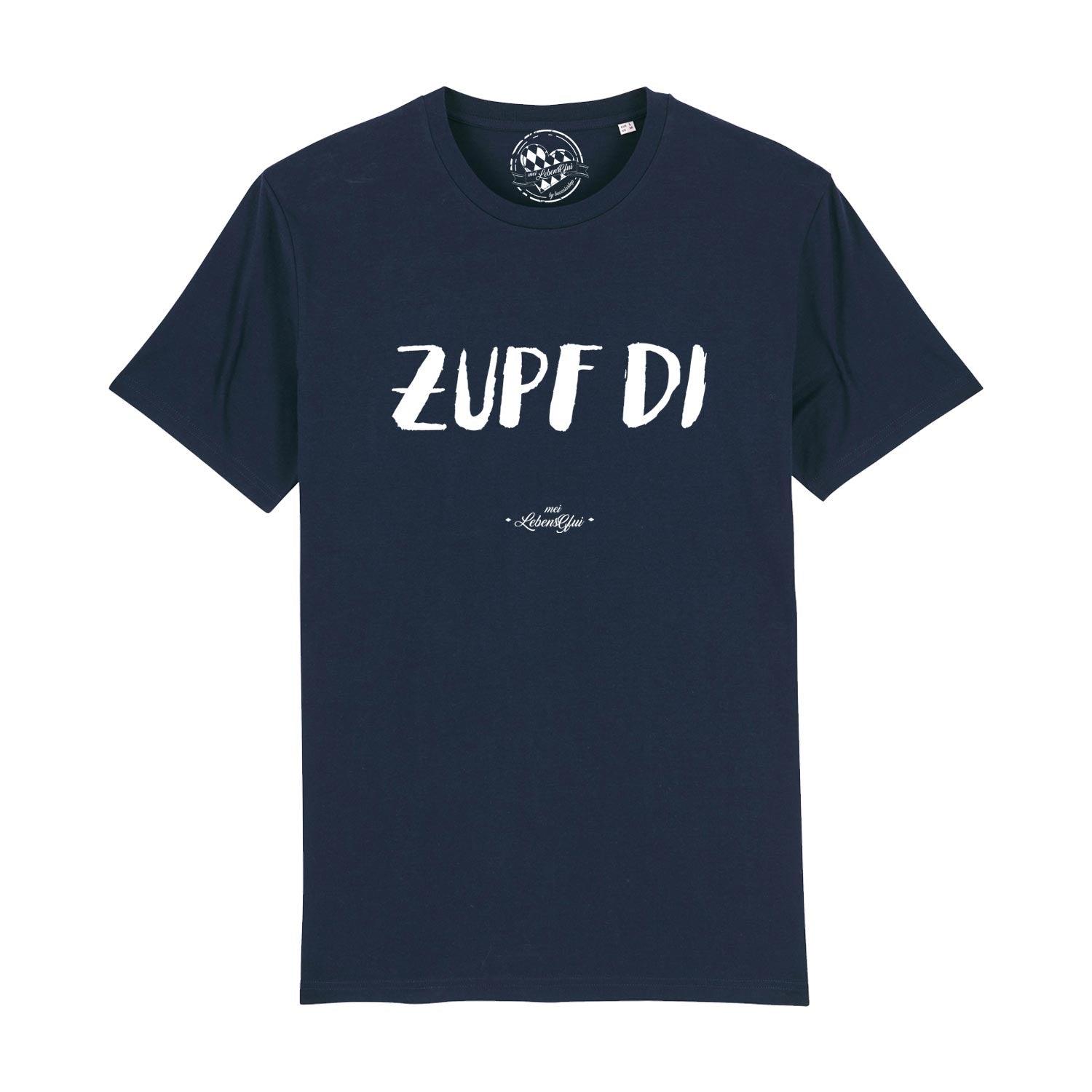 Herren T-Shirt "Zupf di" - bavariashop - mei LebensGfui