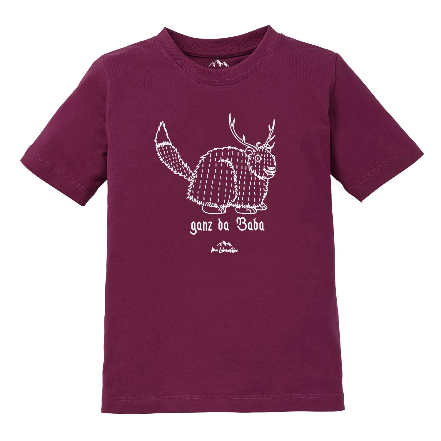 Kinder T-Shirt Wolpertinger "Ganz da Baba" - bavariashop - mei LebensGfui