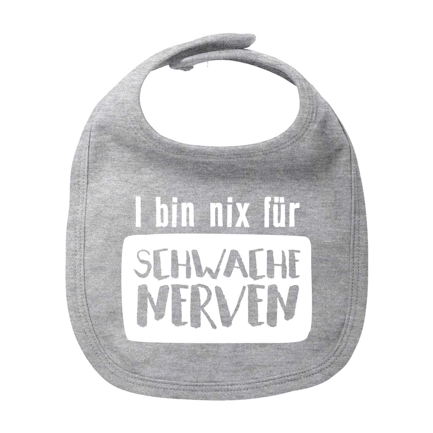 Lätzchen "nix für schwache Nerven" - bavariashop - mei LebensGfui