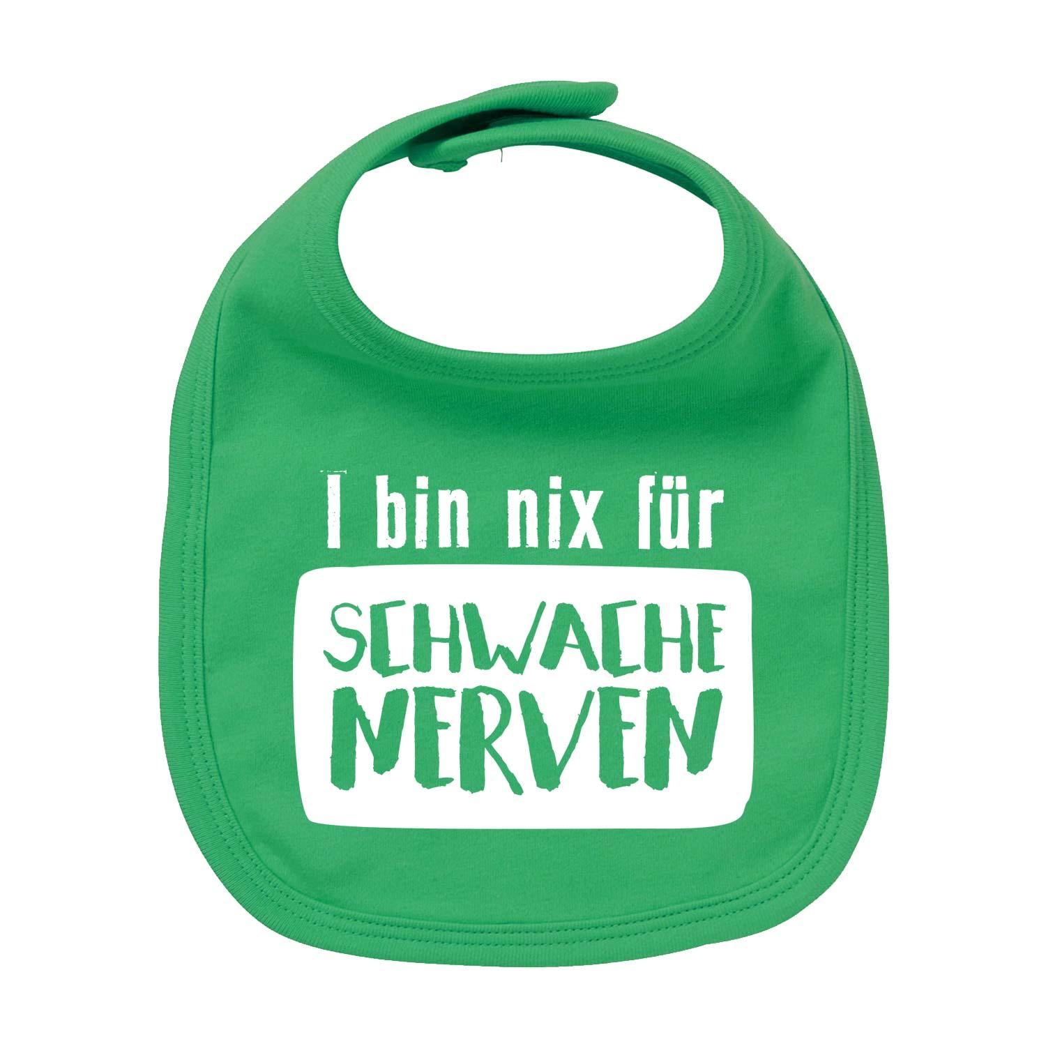 Lätzchen "nix für schwache Nerven" - bavariashop - mei LebensGfui