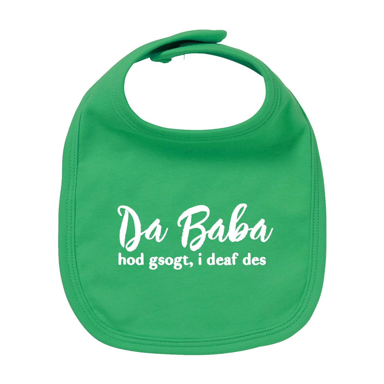 Lätzchen "Papa sogt, i deaf des!" - bavariashop - mei LebensGfui